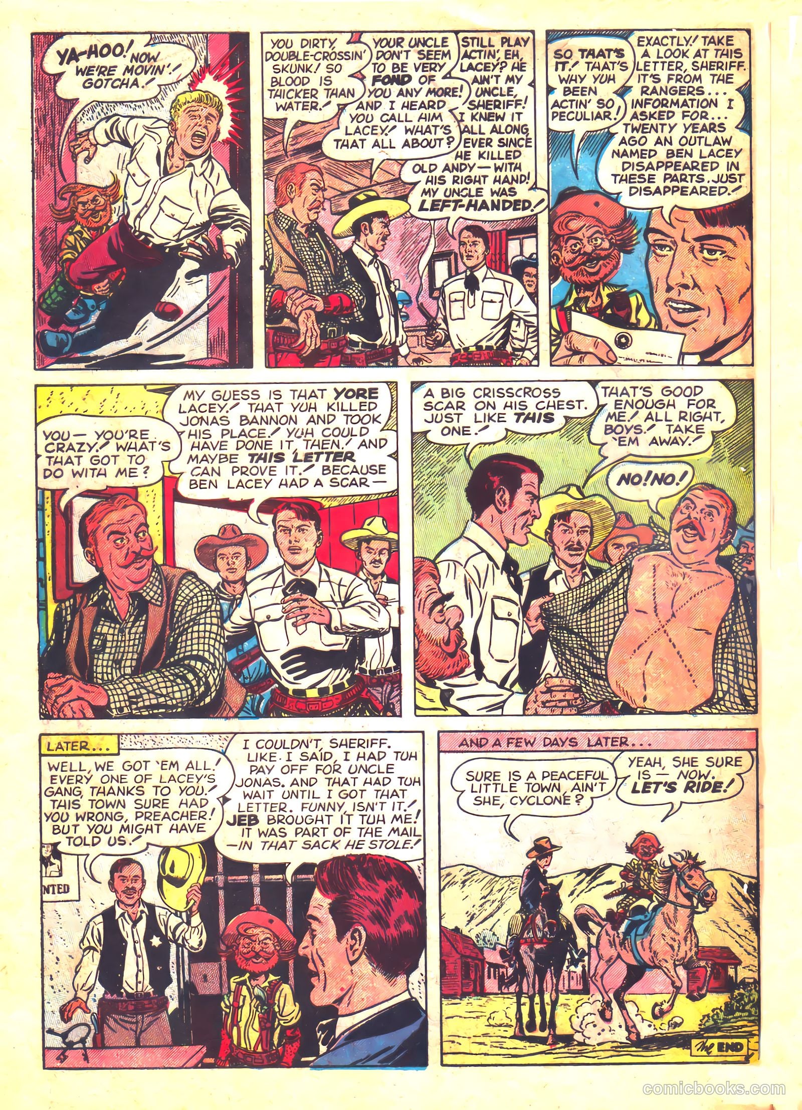 Prize Comics Western #87 (1950) — page 49 of 53