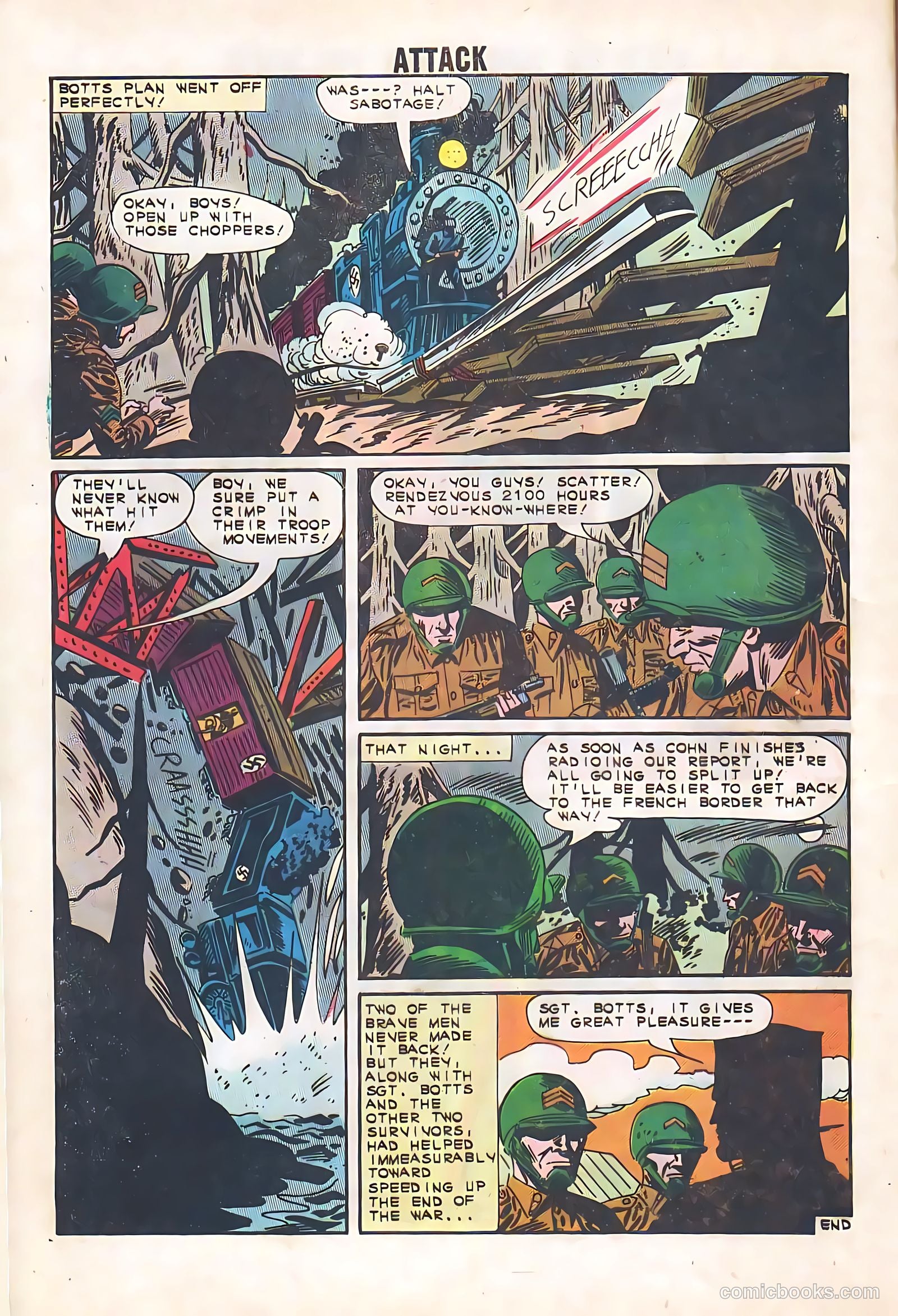 Attack v2 #2 (1963) — page 8 of 36