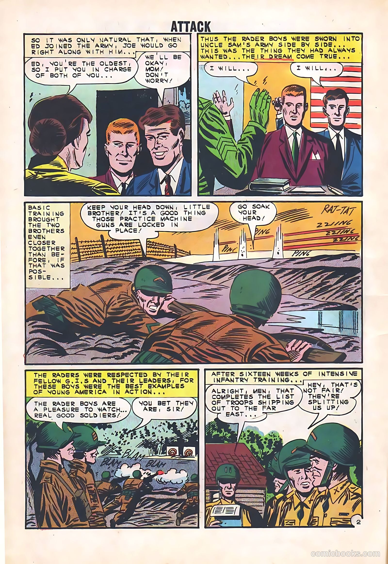 Attack v2 #2 (1963) — page 10 of 36