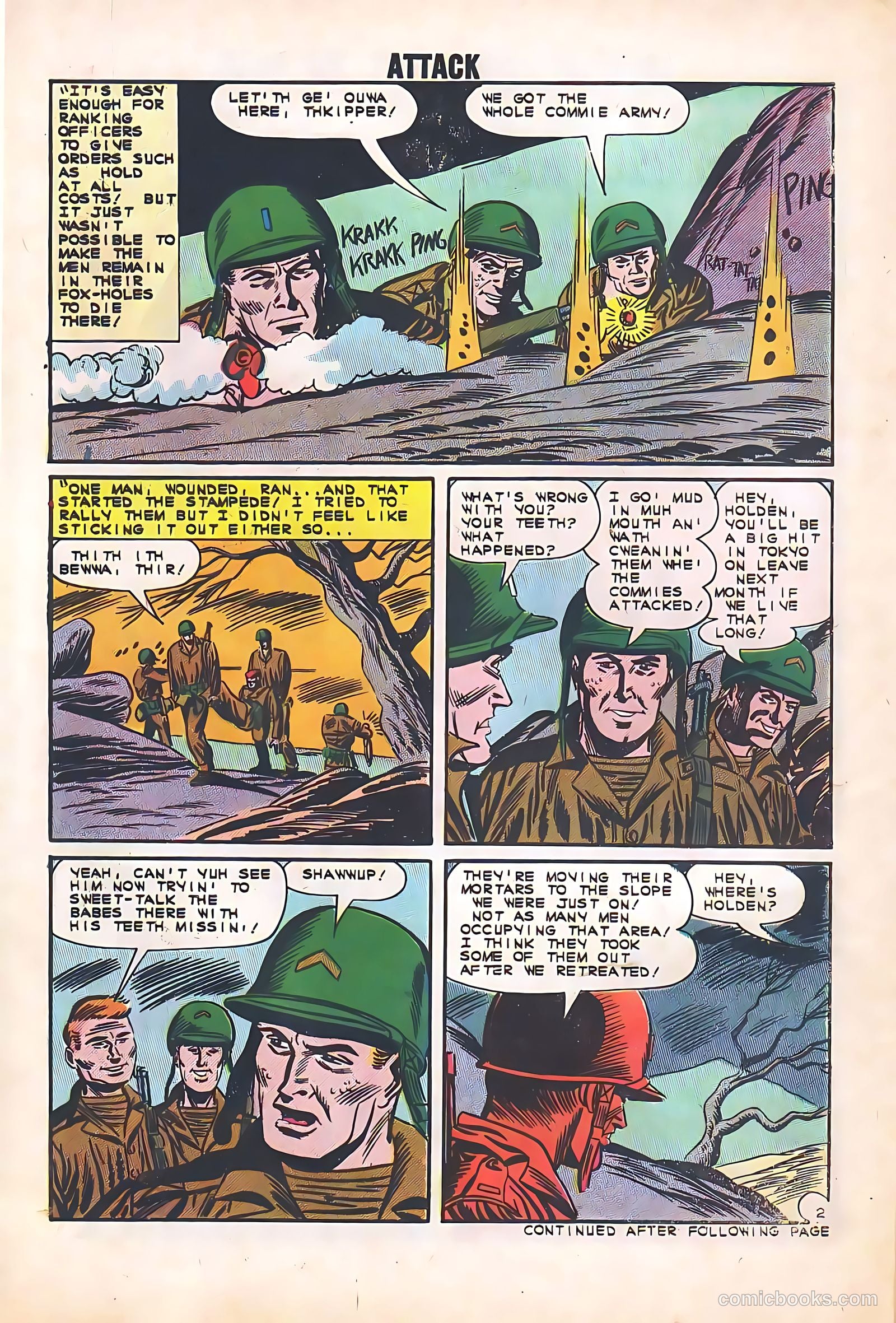Attack v2 #2 (1963) — page 30 of 36