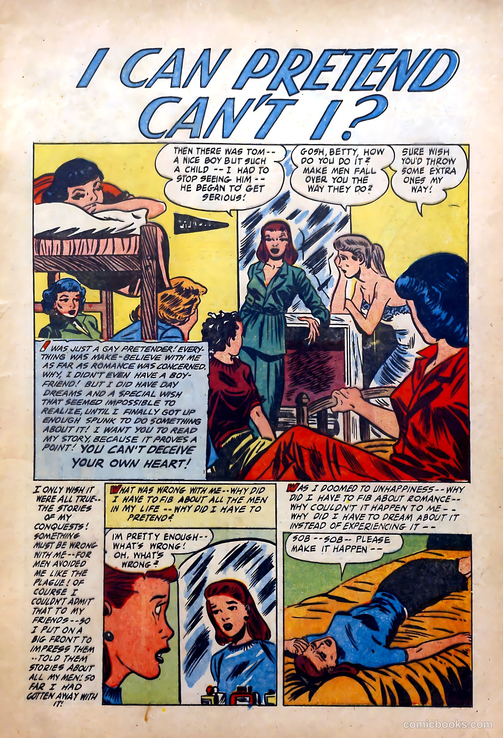 All True Romance #31 (1955) — page 3 of 36