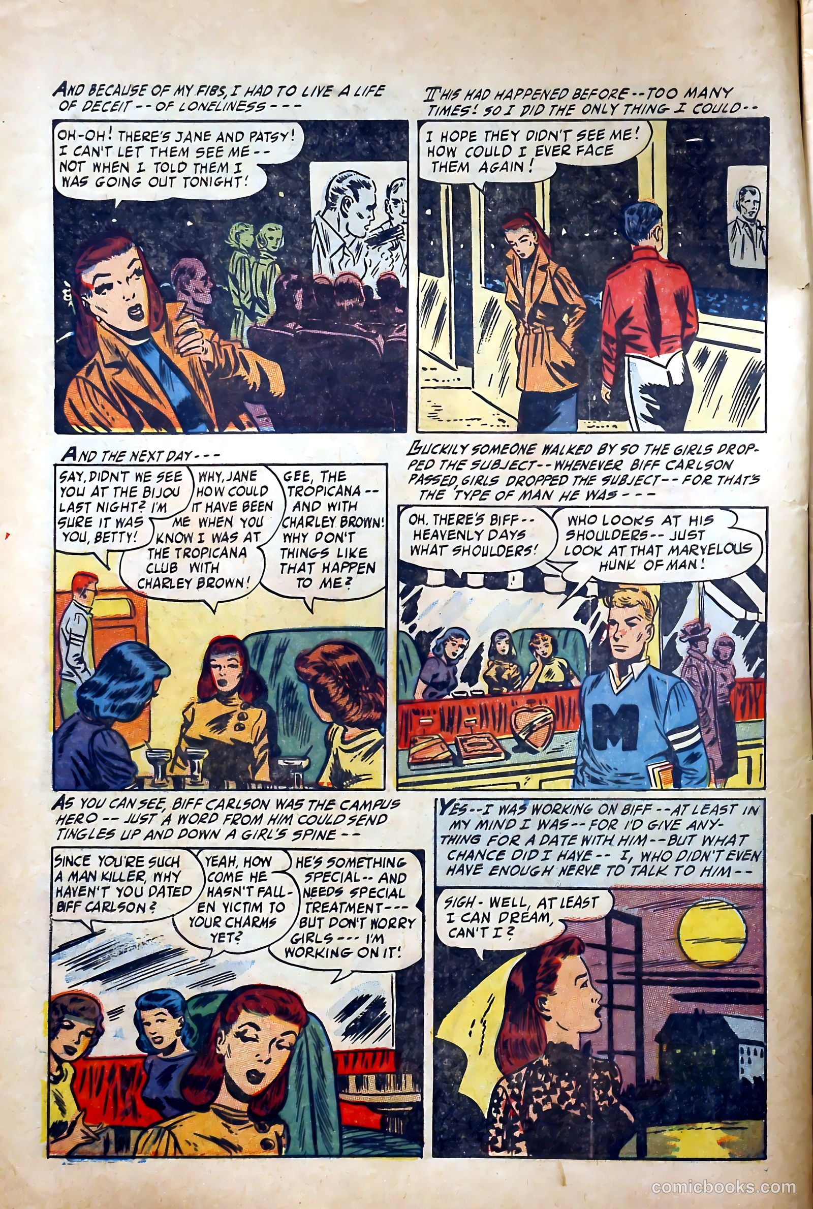 All True Romance #31 (1955) — page 4 of 36
