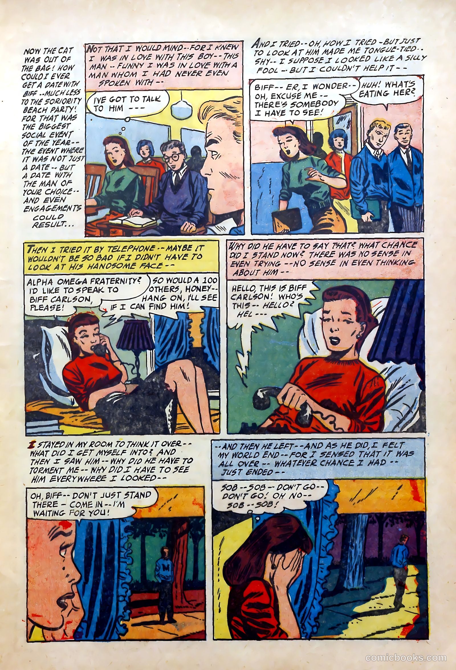 All True Romance #31 (1955) — page 7 of 36