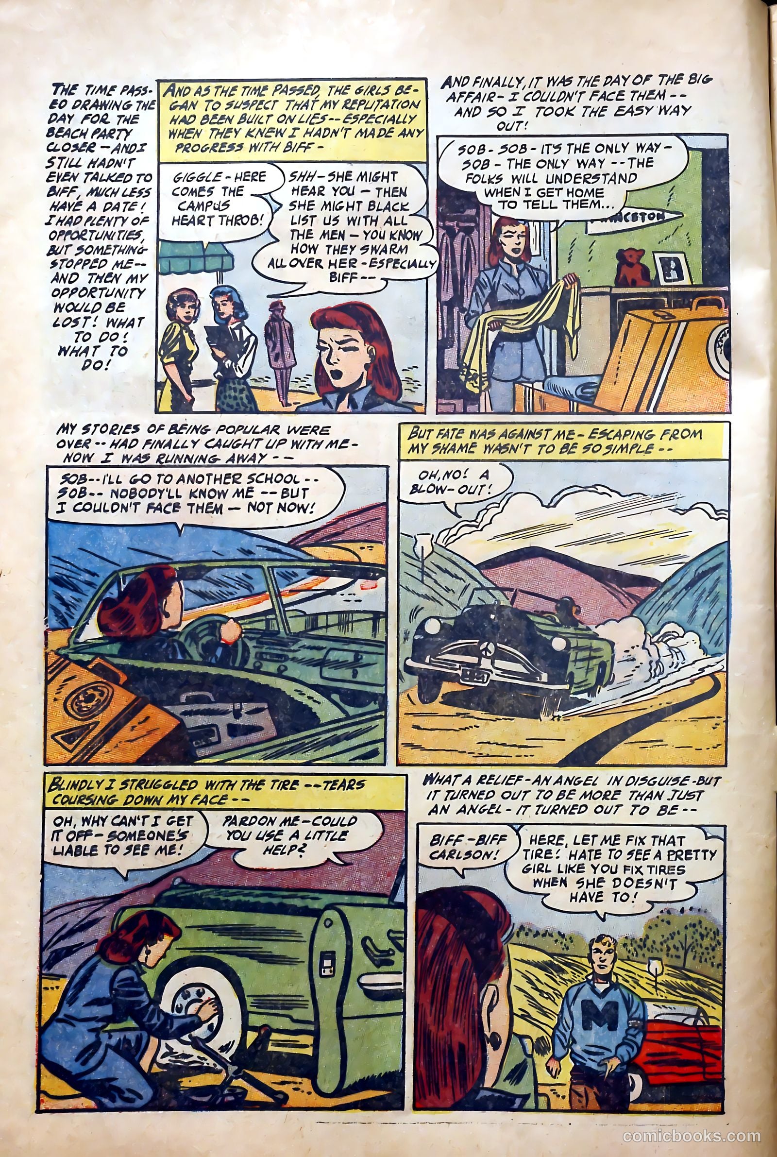 All True Romance #31 (1955) — page 8 of 36