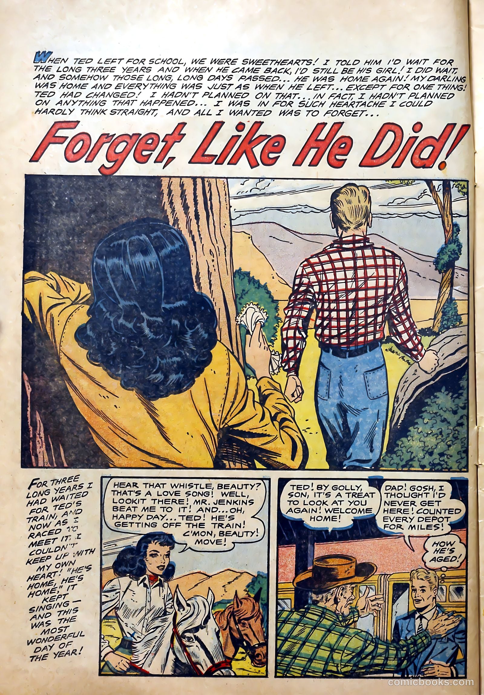 All True Romance #31 (1955) — page 12 of 36