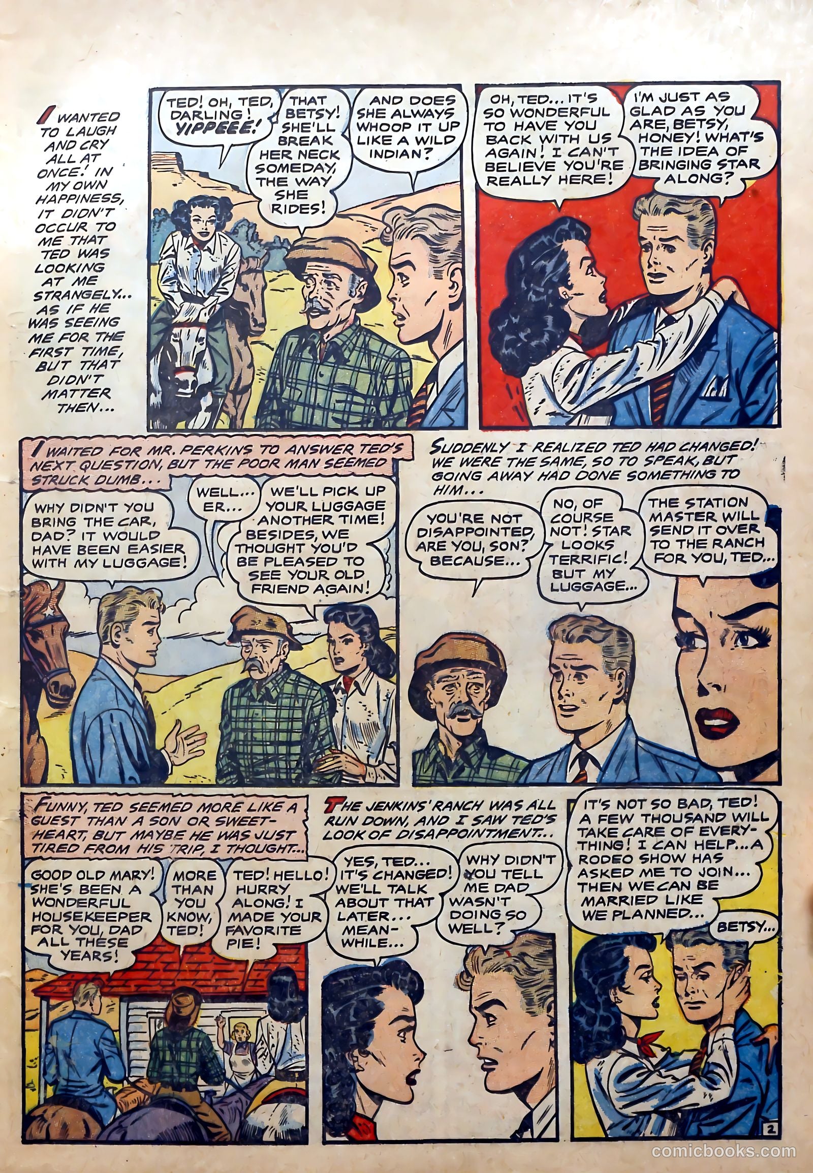 All True Romance #31 (1955) — page 13 of 36