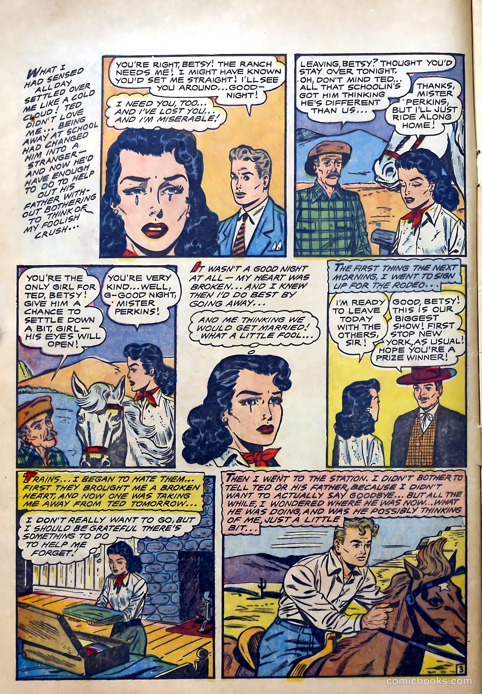 All True Romance #31 (1955) — page 14 of 36