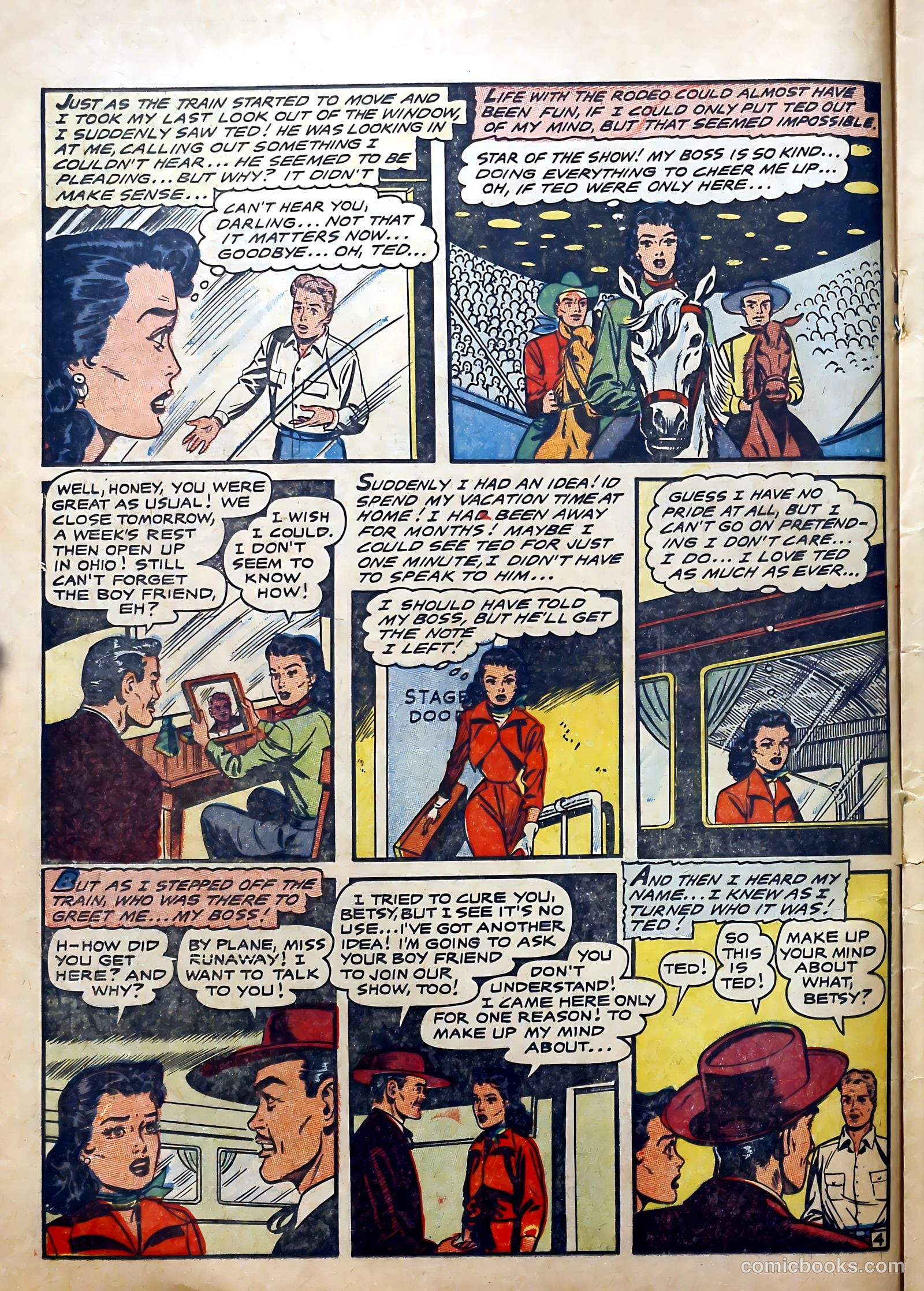 All True Romance #31 (1955) — page 16 of 36