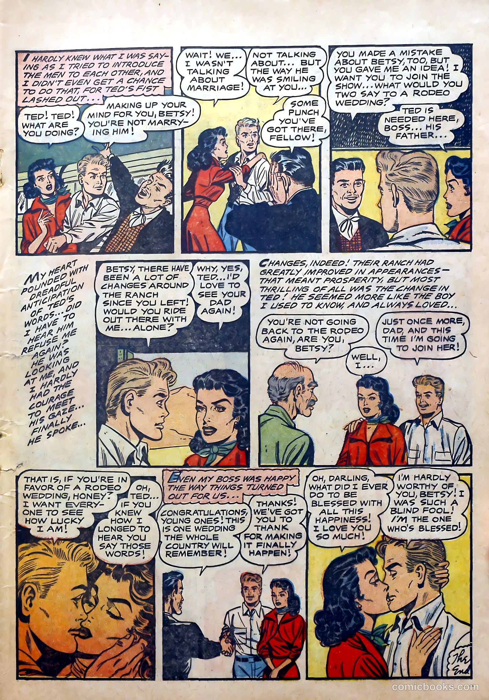 All True Romance #31 (1955) — page 17 of 36