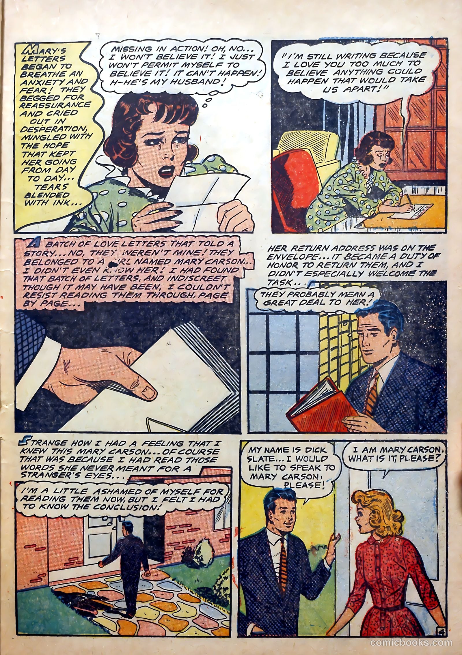 All True Romance #31 (1955) — page 21 of 36
