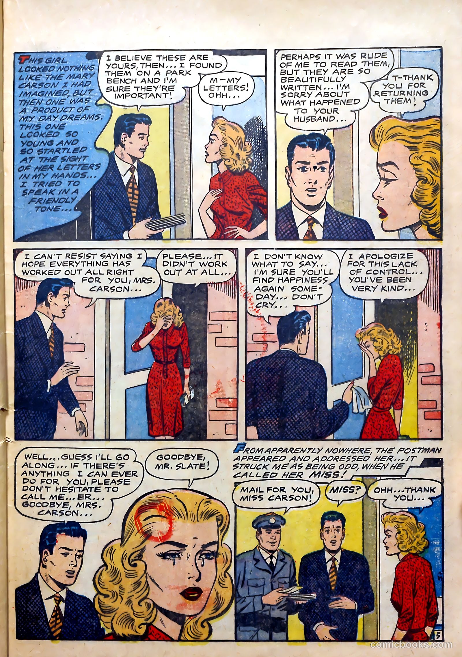 All True Romance #31 (1955) — page 23 of 36