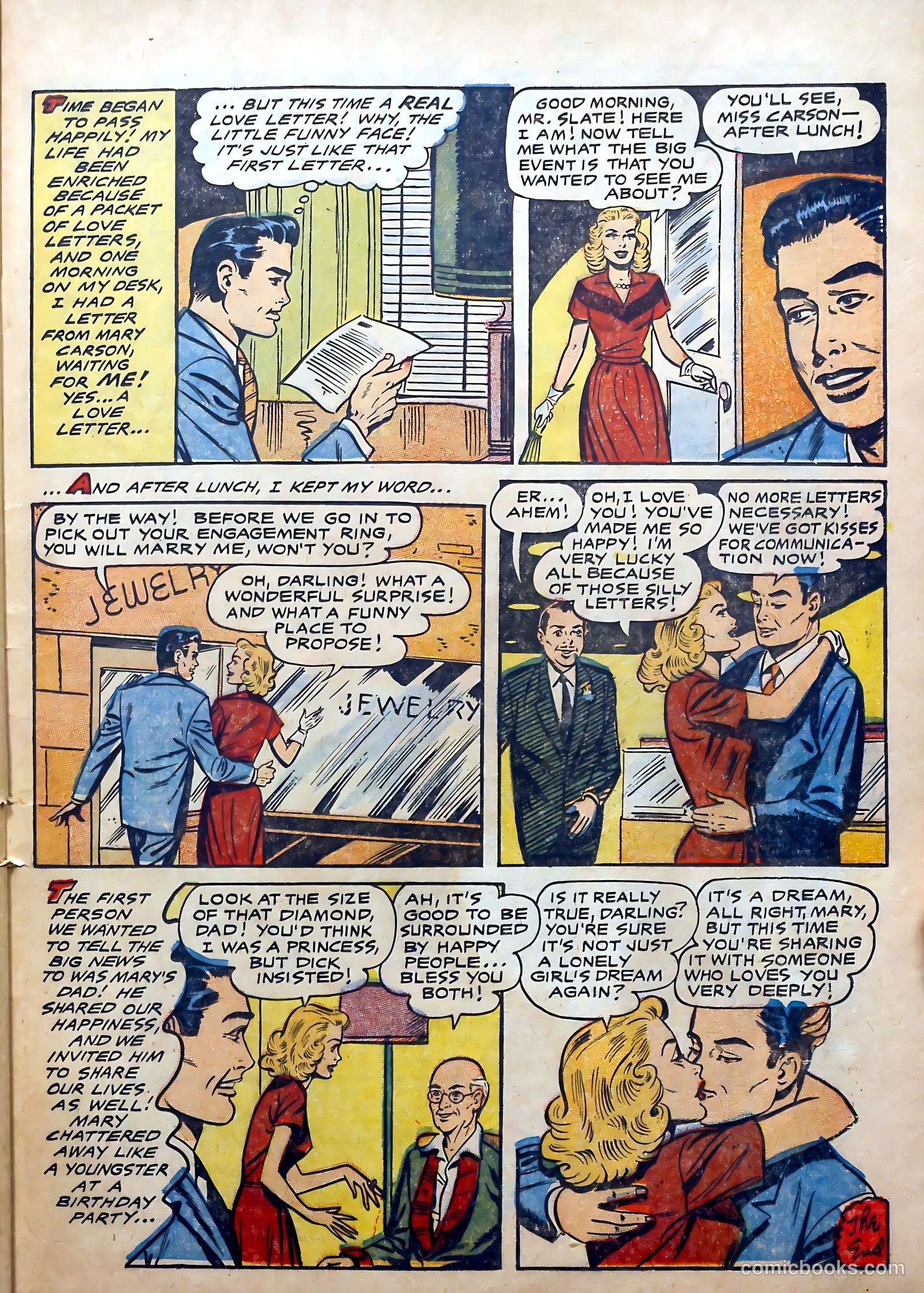 All True Romance #31 (1955) — page 25 of 36