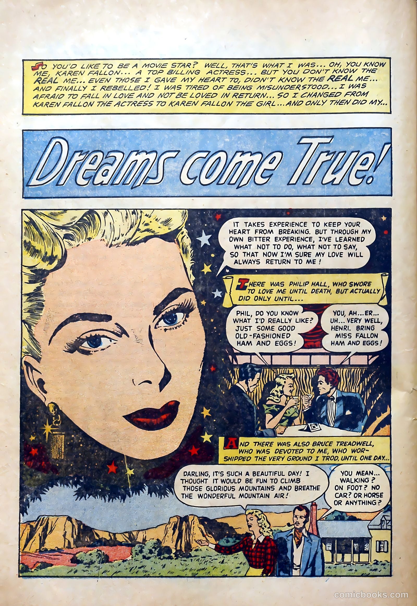 All True Romance #31 (1955) — page 28 of 36