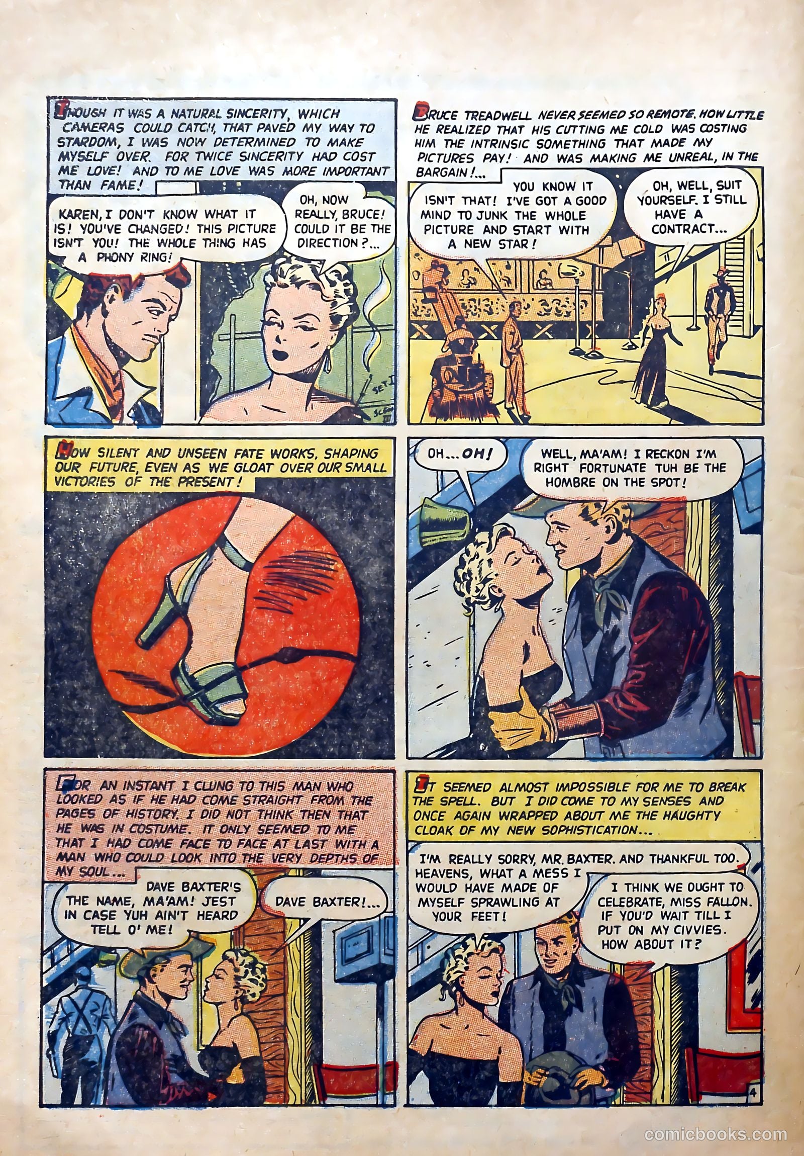 All True Romance #31 (1955) — page 32 of 36