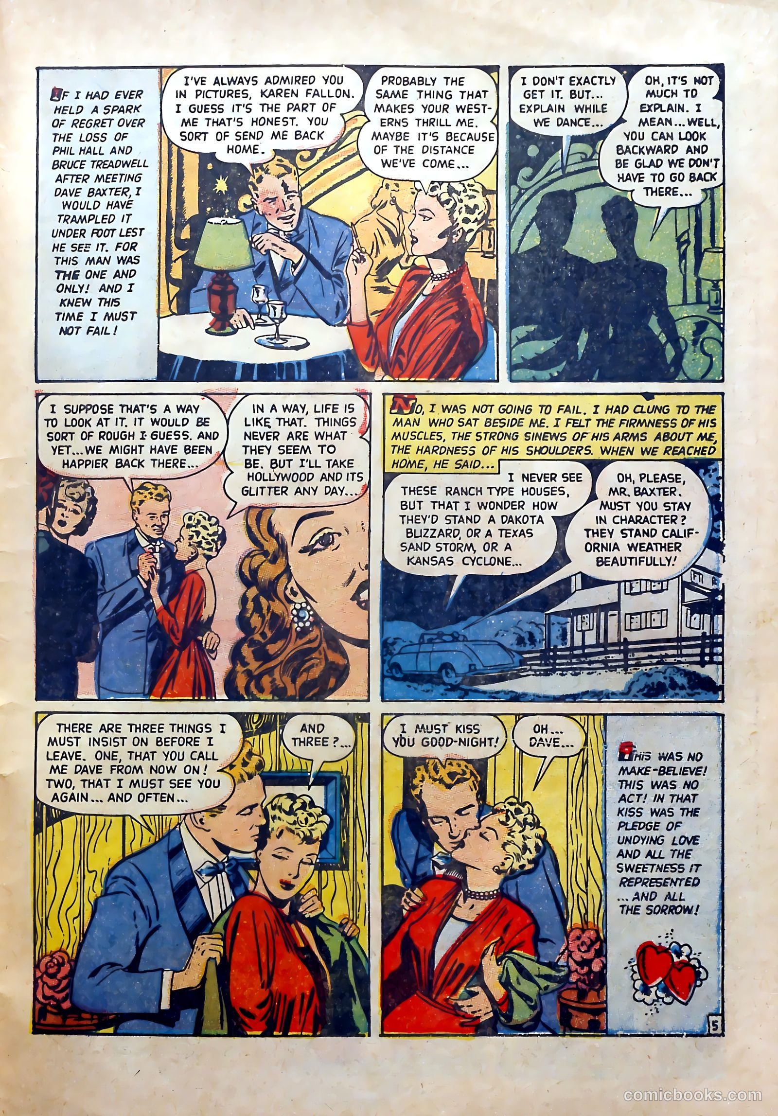 All True Romance #31 (1955) — page 33 of 36