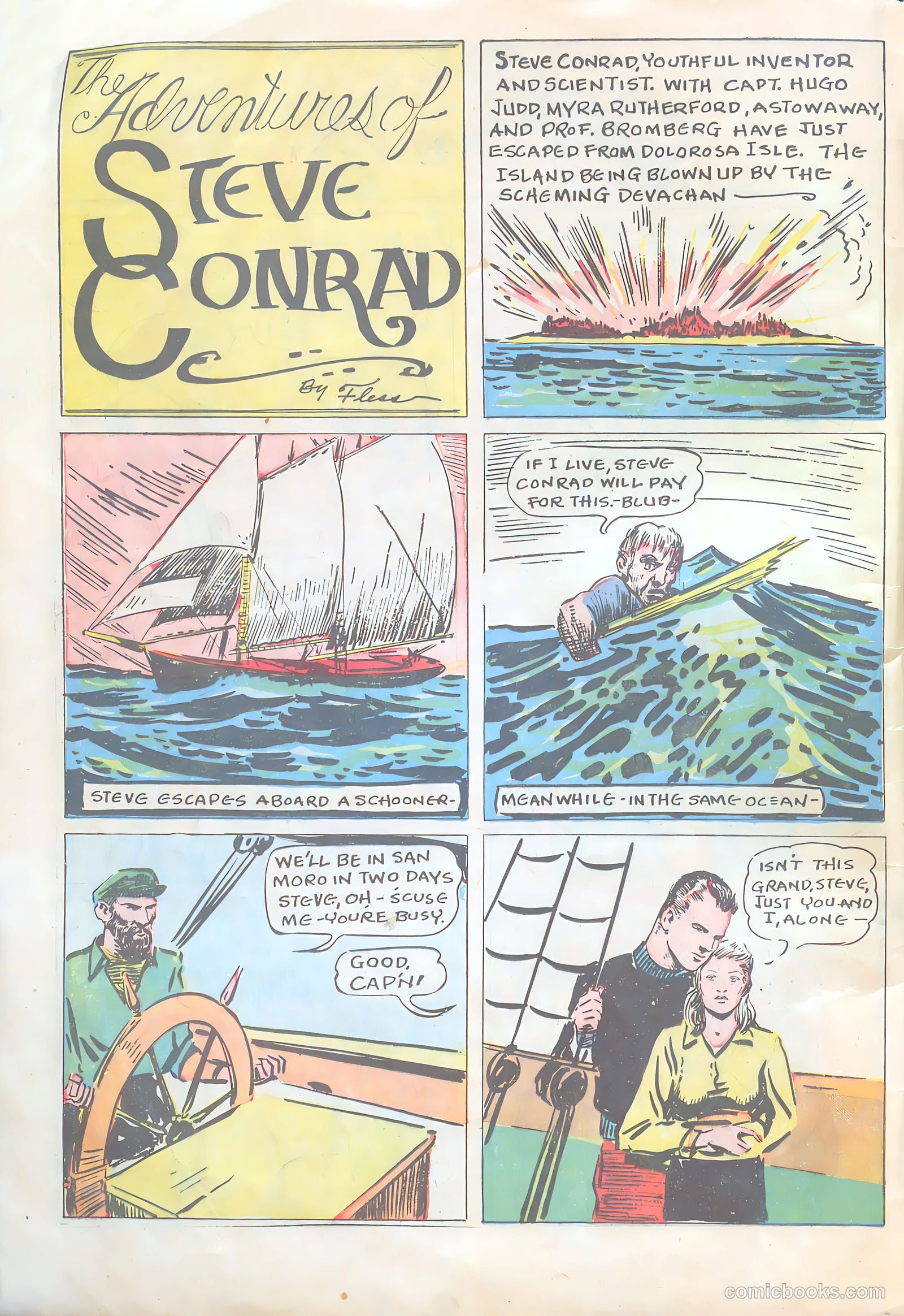 New Adventure Comics #14 (1950) — page 8 of 68