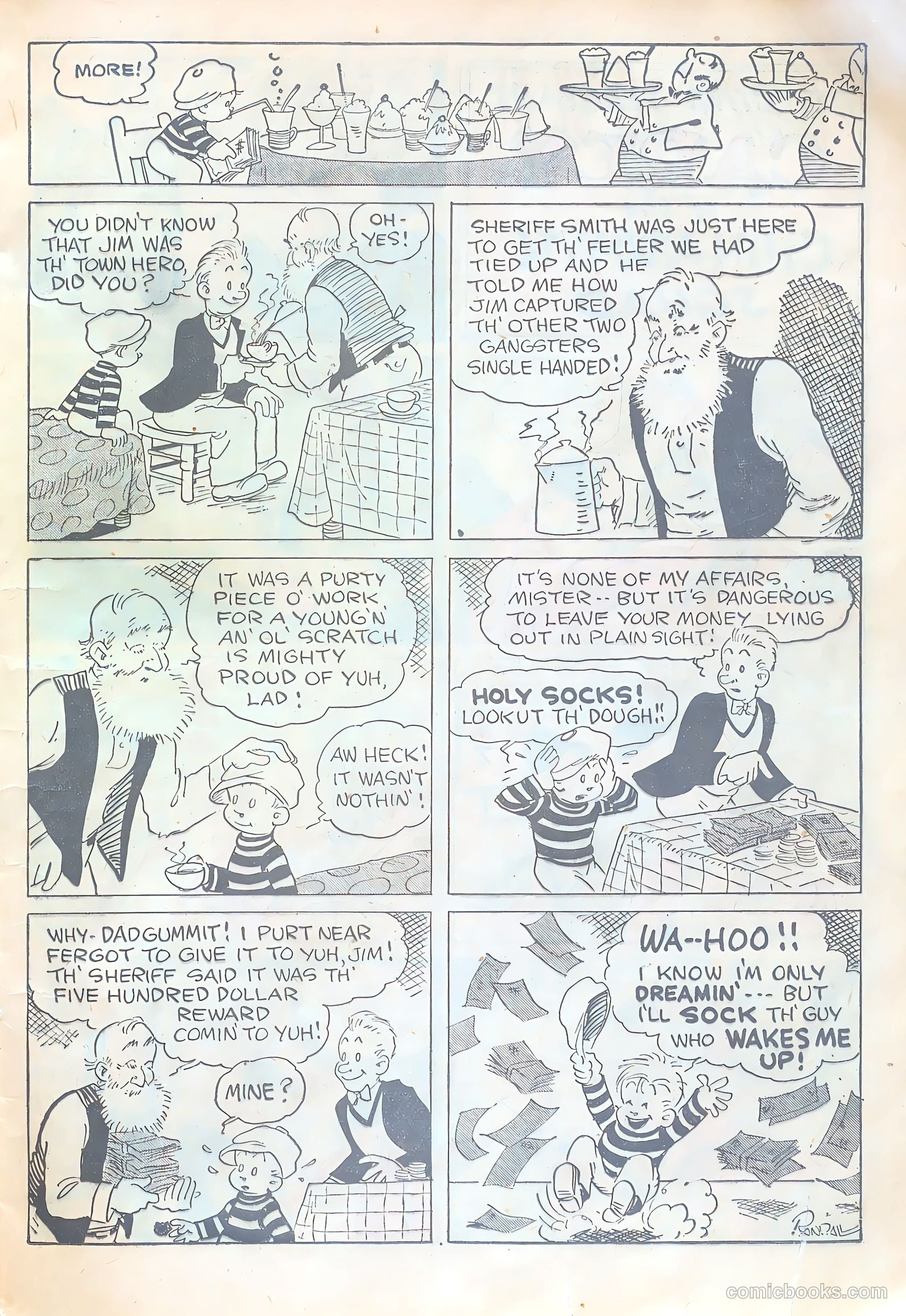 New Adventure Comics #14 (1950) — page 25 of 68