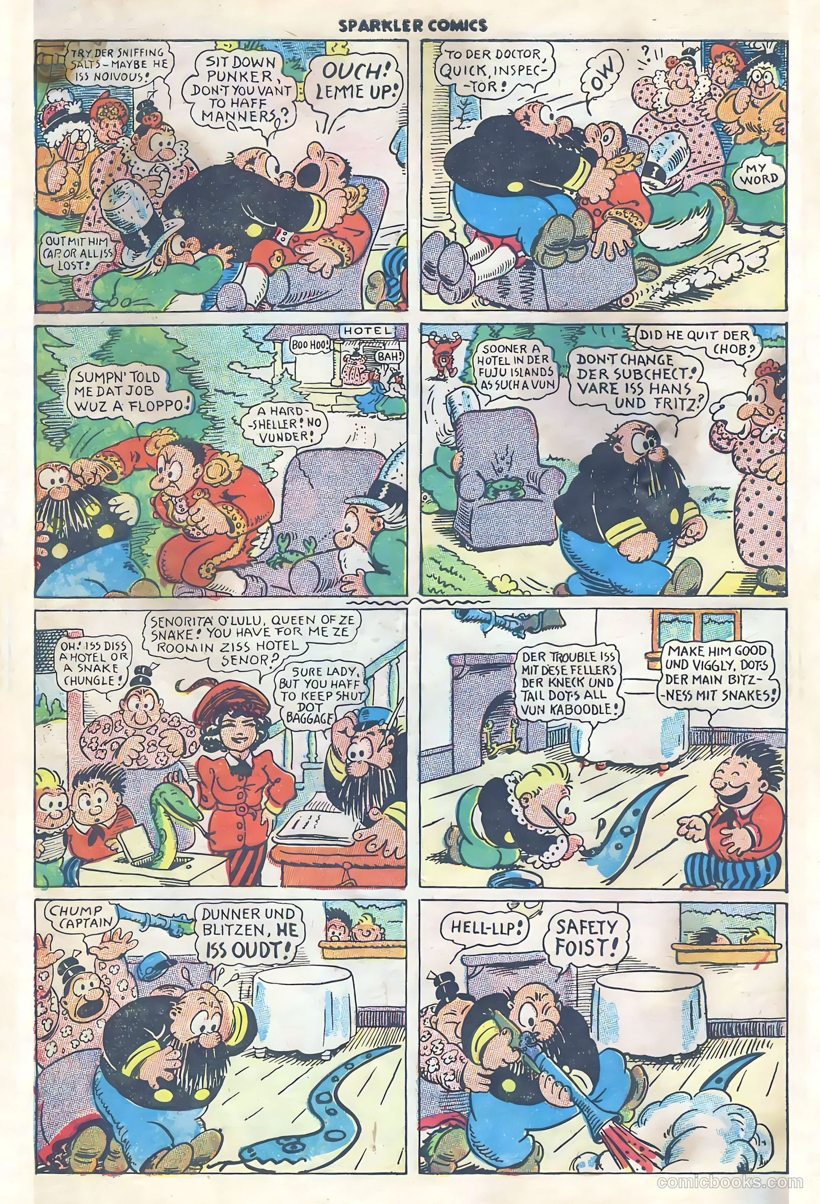 Sparkler Comics #68 (1947) — page 6 of 32