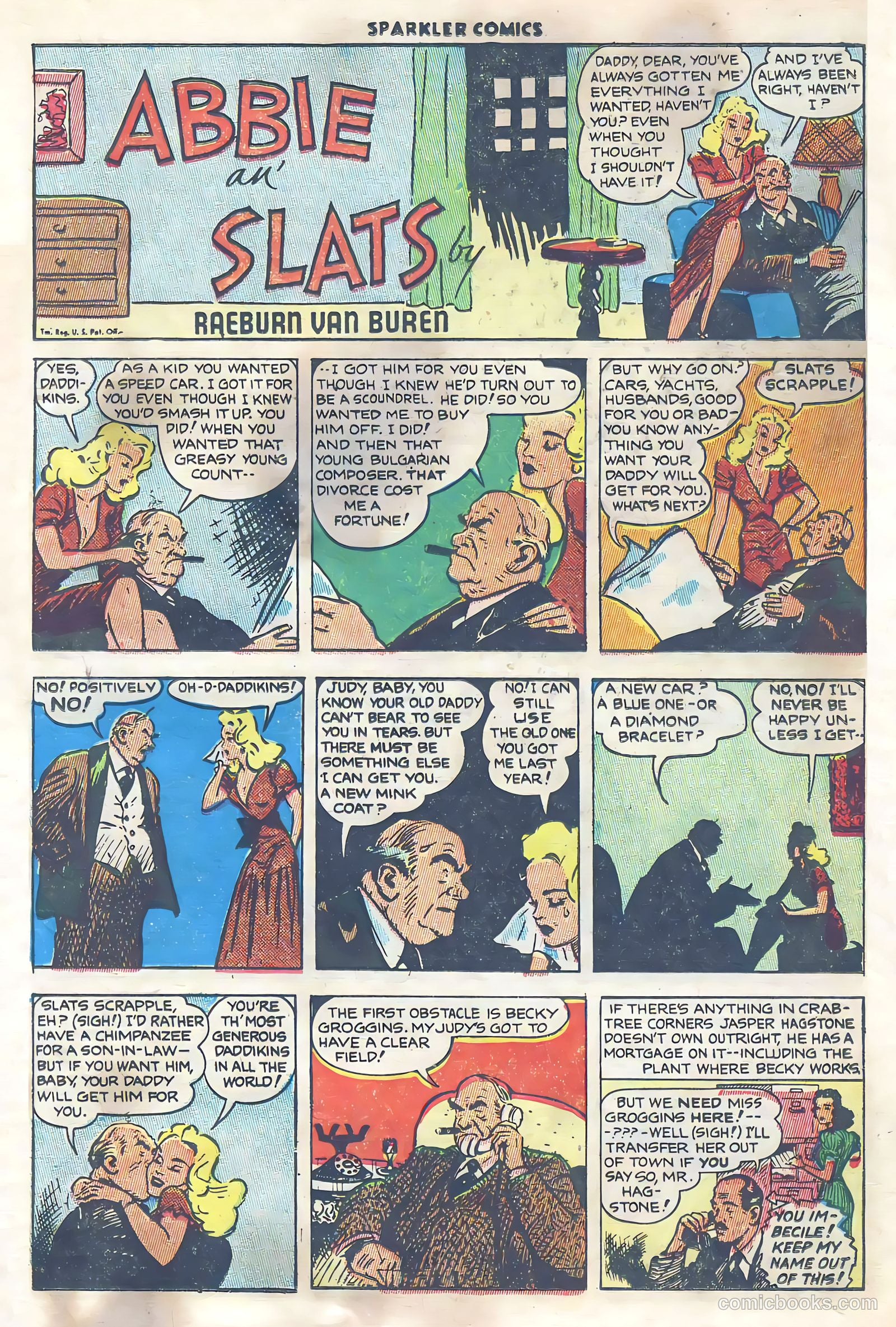 Sparkler Comics #68 (1947) — page 15 of 32