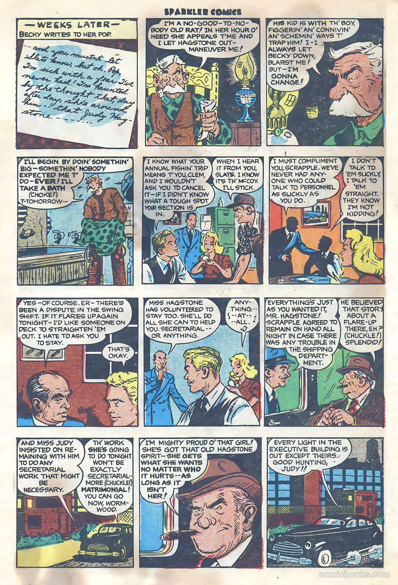 Sparkler Comics #68 (1947) — page 17 of 32