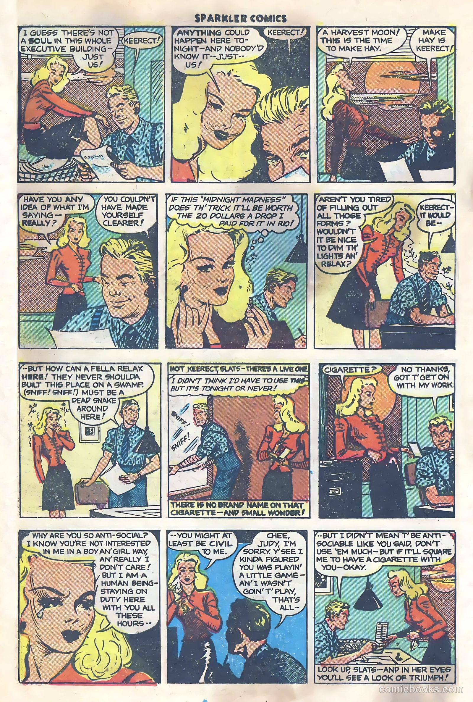 Sparkler Comics #68 (1947) — page 18 of 32