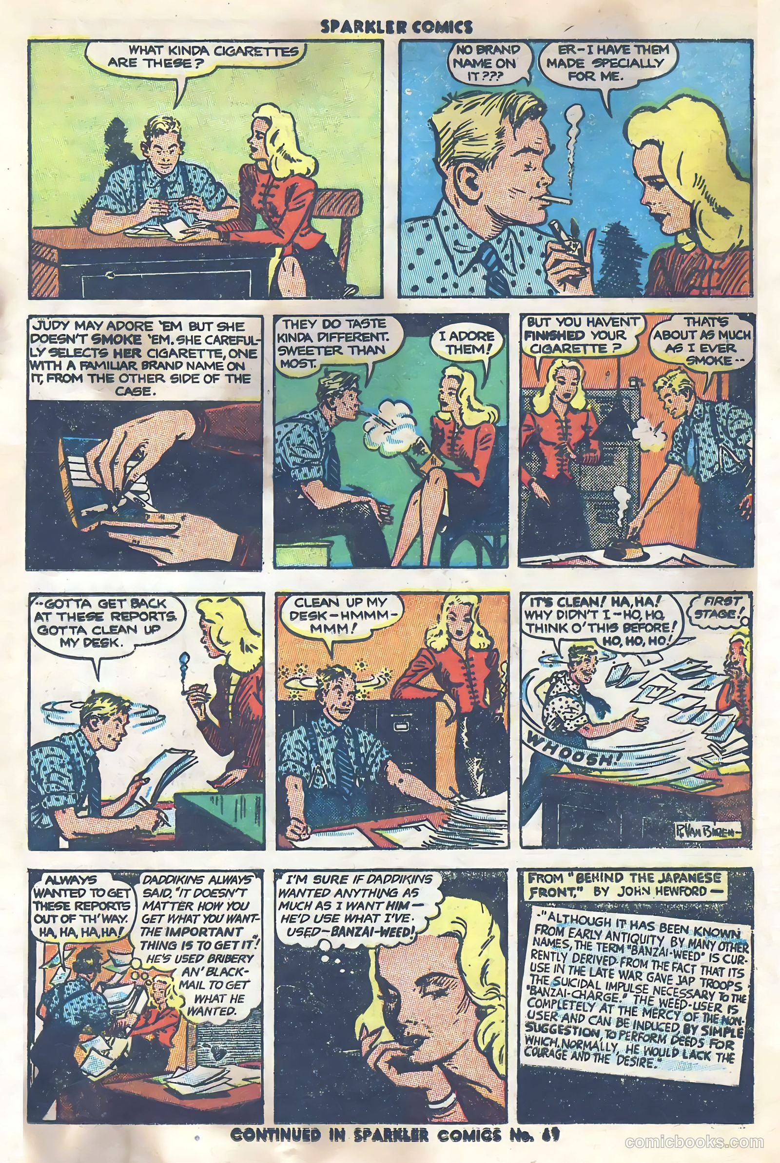 Sparkler Comics #68 (1947) — page 19 of 32
