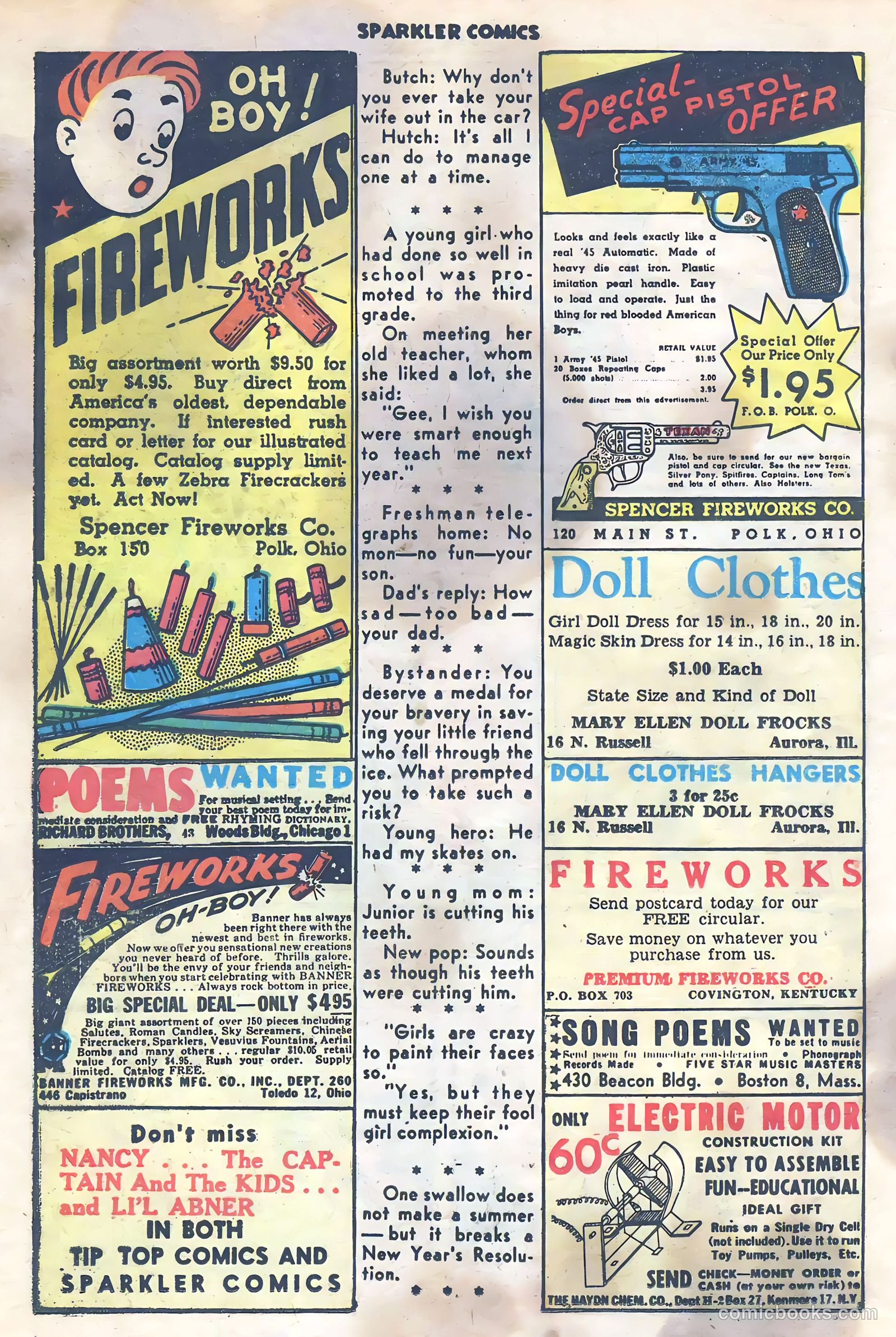 Sparkler Comics #68 (1947) — page 22 of 32