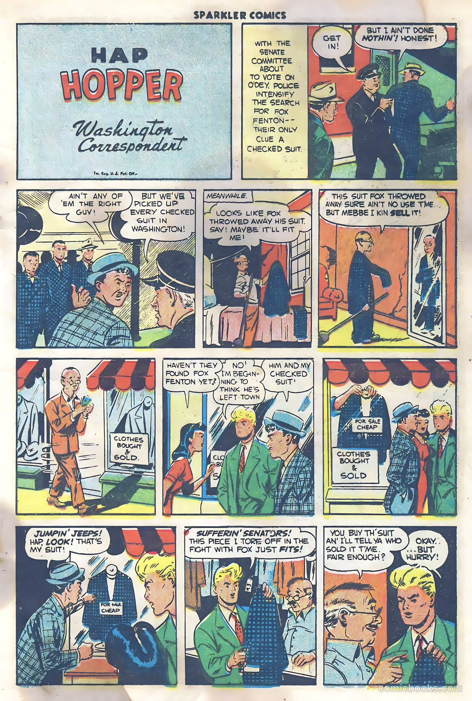 Sparkler Comics #68 (1947) — page 23 of 32