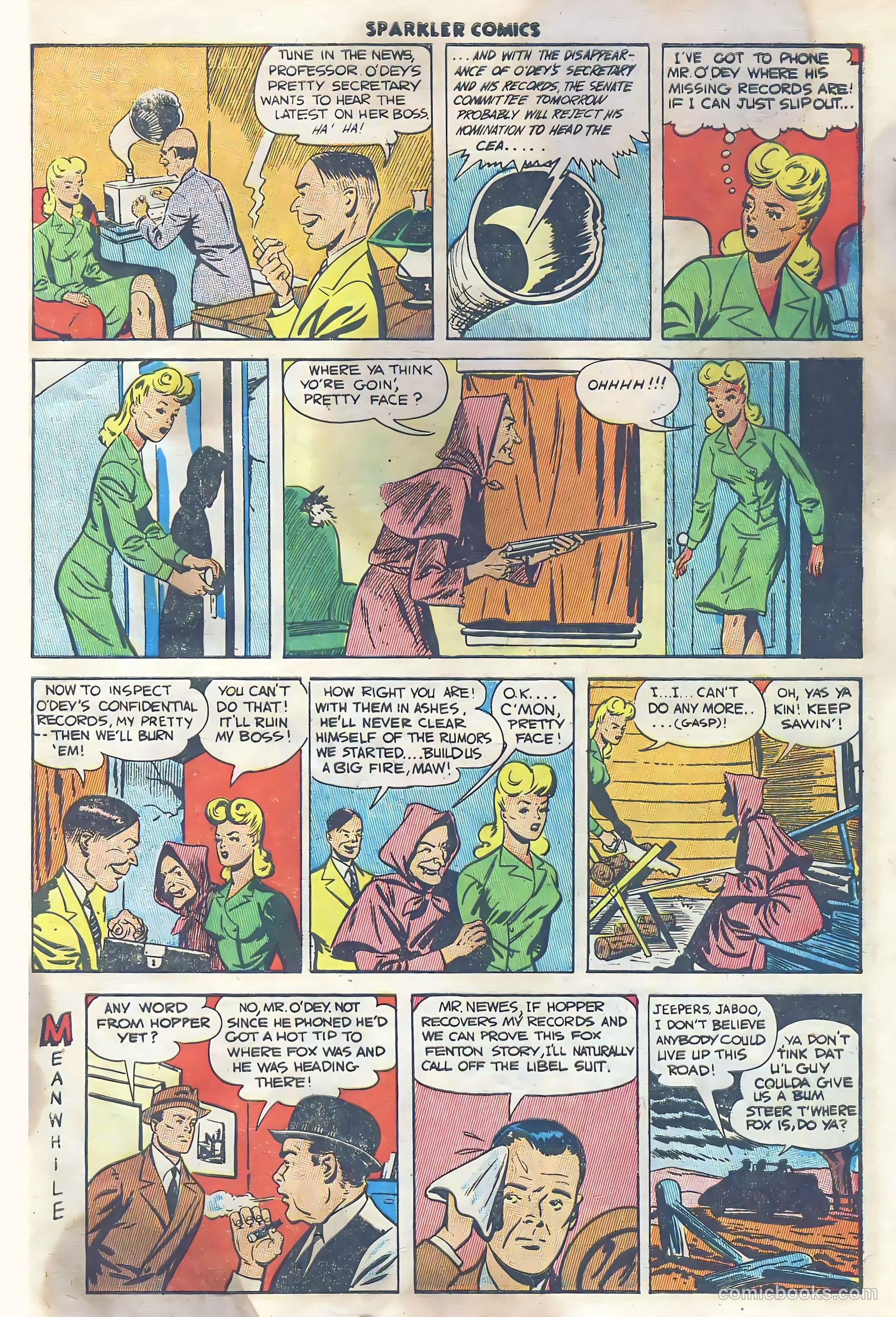 Sparkler Comics #68 (1947) — page 25 of 32