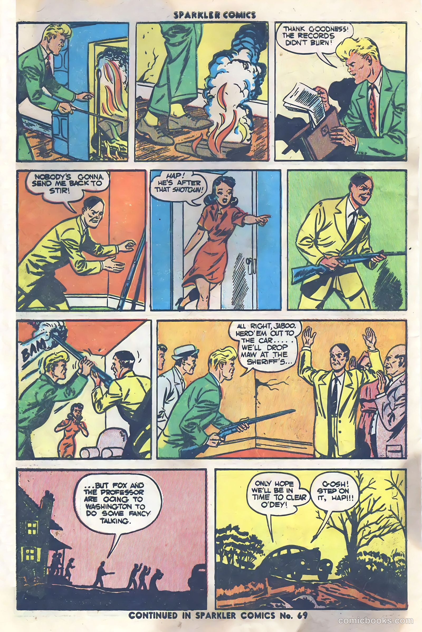 Sparkler Comics #68 (1947) — page 28 of 32