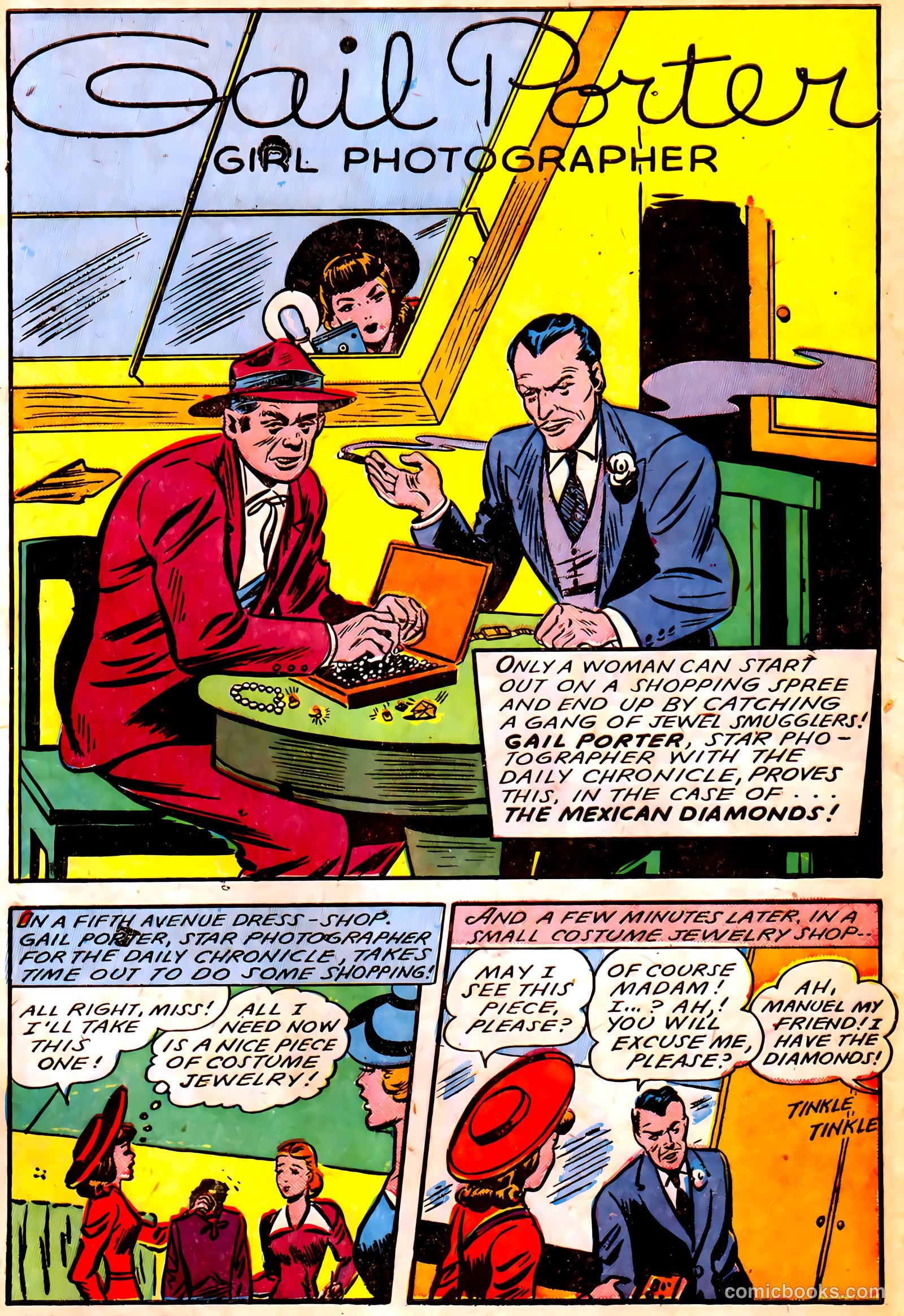 Blue Circle Comics #5 (1944) — page 11 of 52