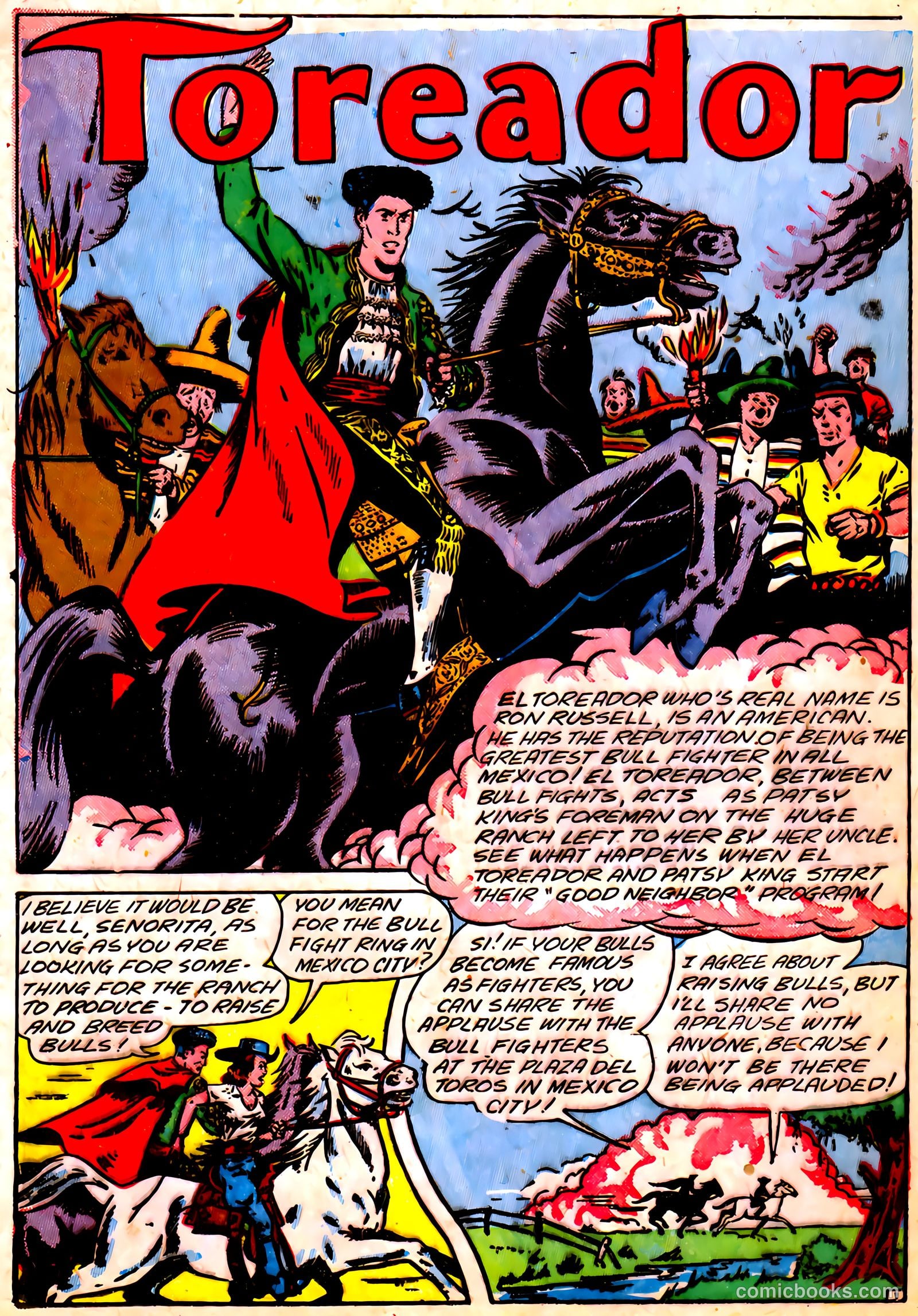 Blue Circle Comics #5 (1944) — page 17 of 52