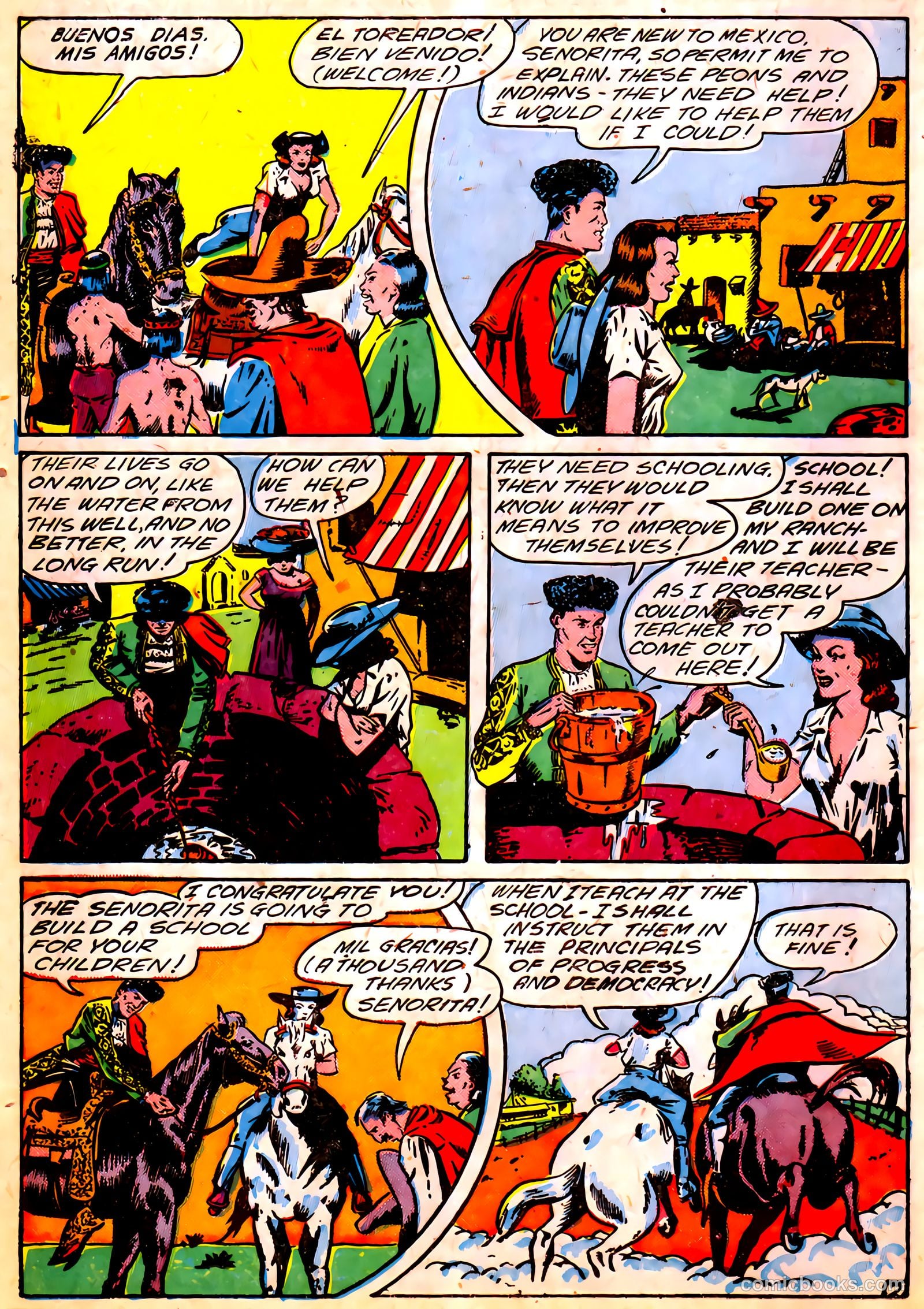 Blue Circle Comics #5 (1944) — page 18 of 52