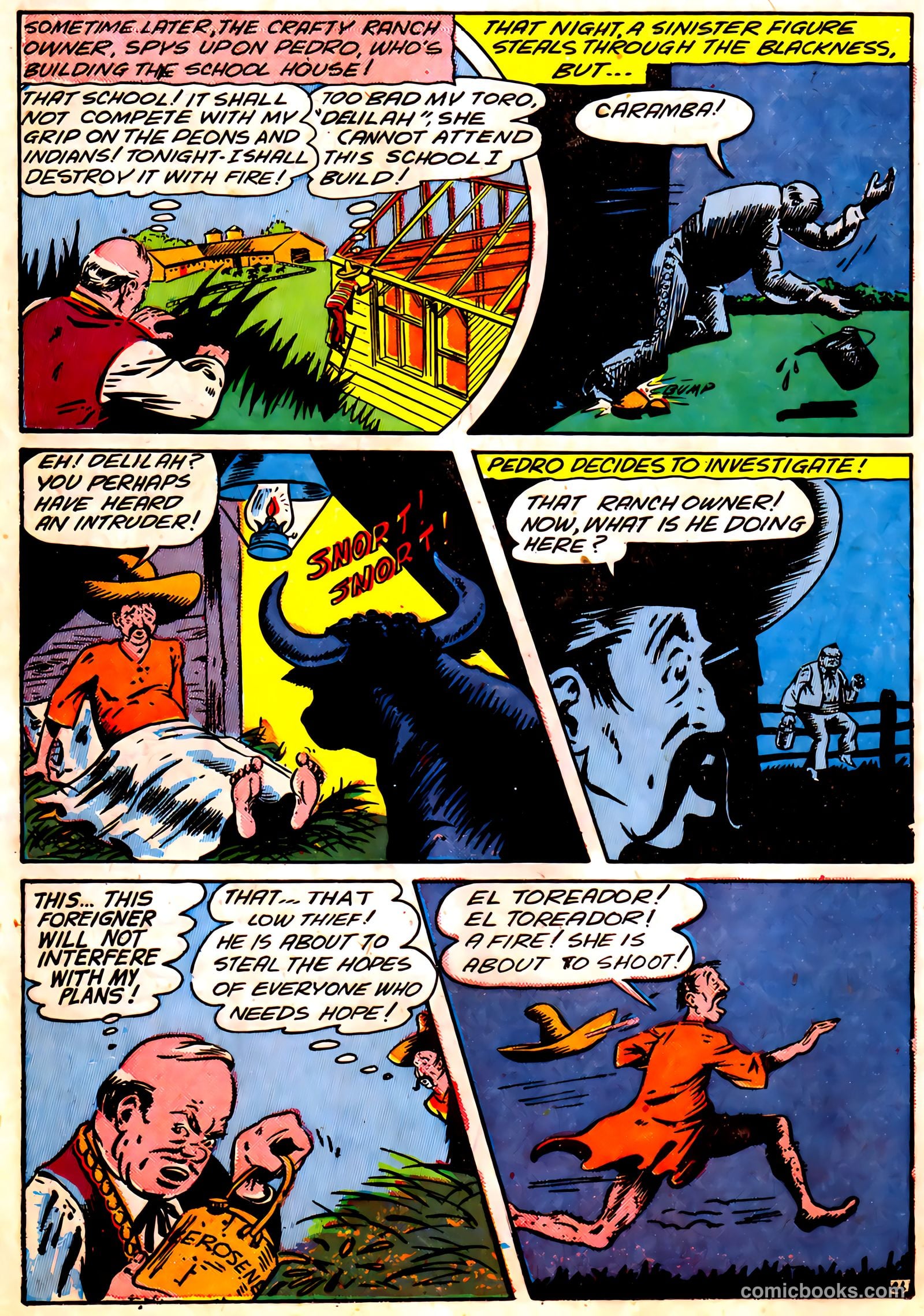 Blue Circle Comics #5 (1944) — page 20 of 52