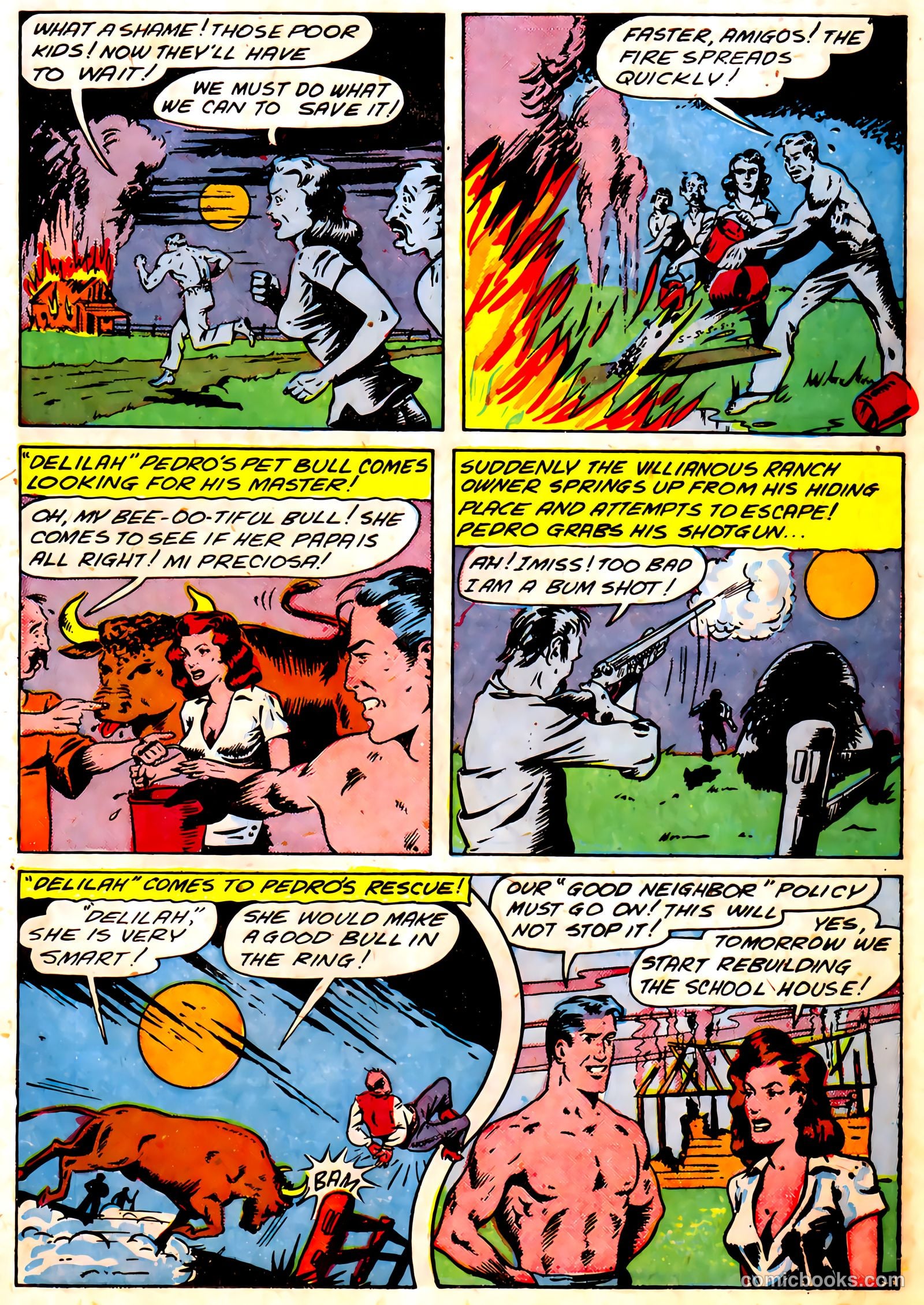Blue Circle Comics #5 (1944) — page 21 of 52