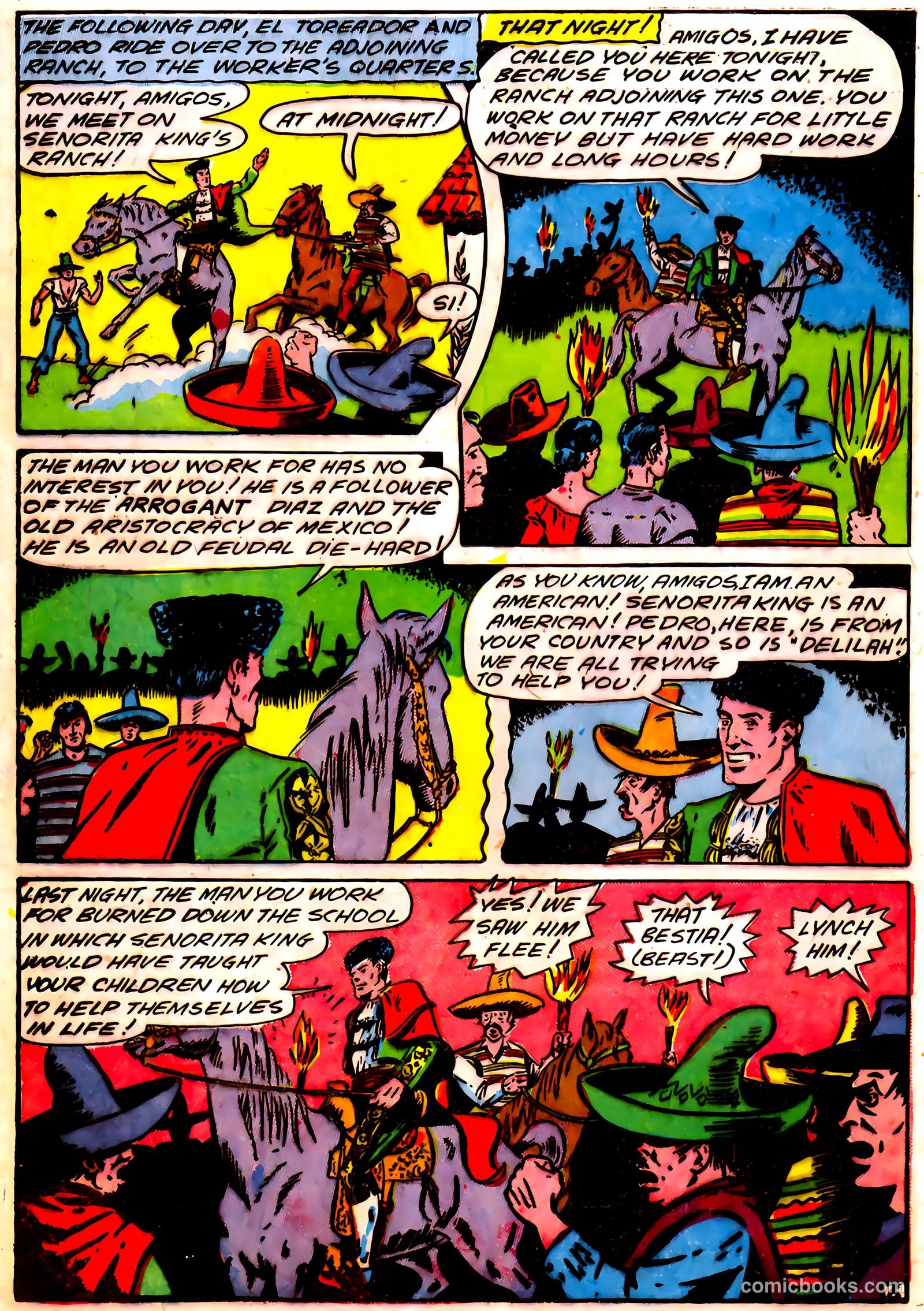 Blue Circle Comics #5 (1944) — page 22 of 52