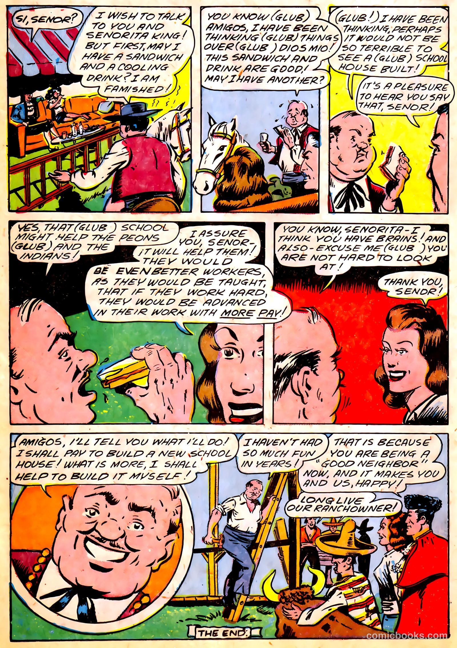 Blue Circle Comics #5 (1944) — page 24 of 52