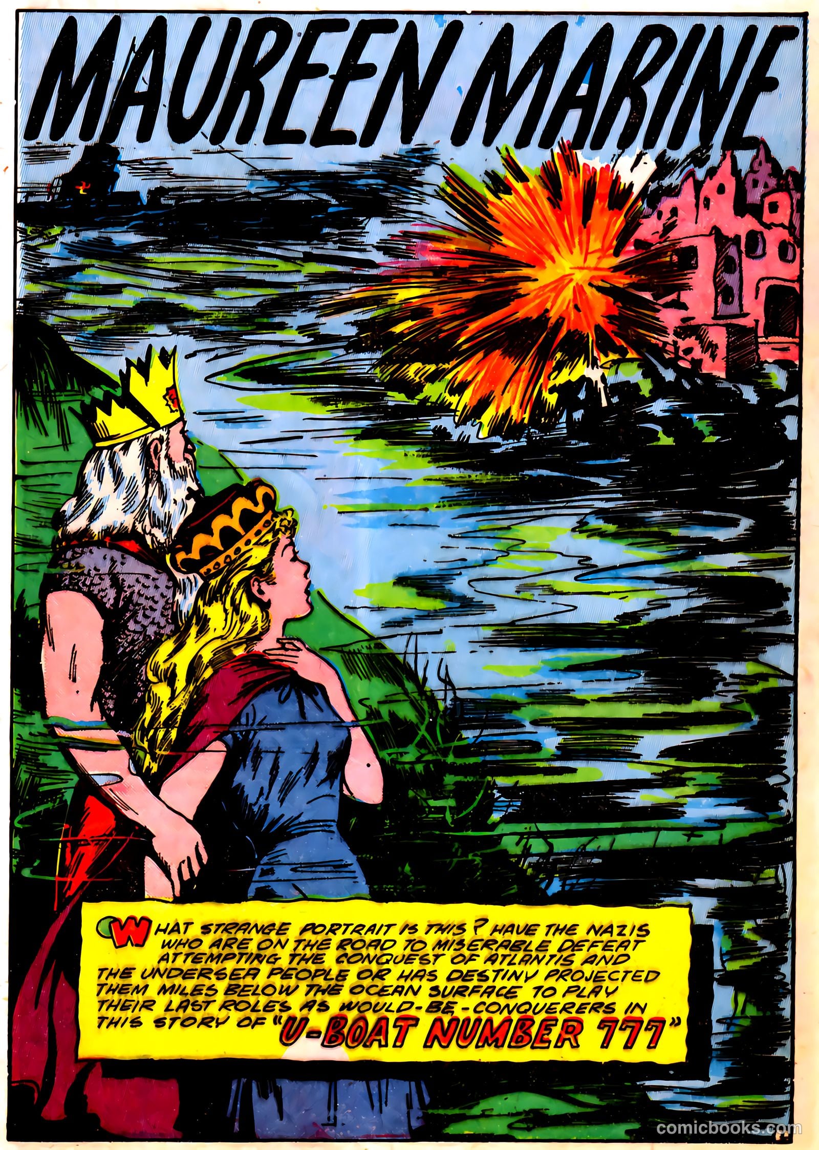Blue Circle Comics #5 (1944) — page 25 of 52