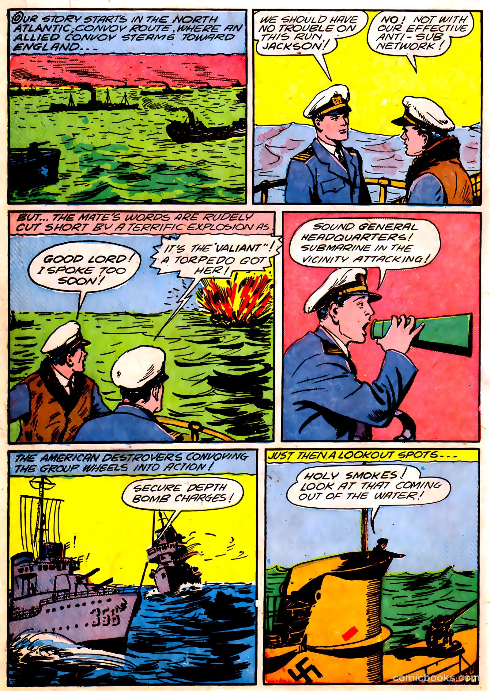 Blue Circle Comics #5 (1944) — page 26 of 52