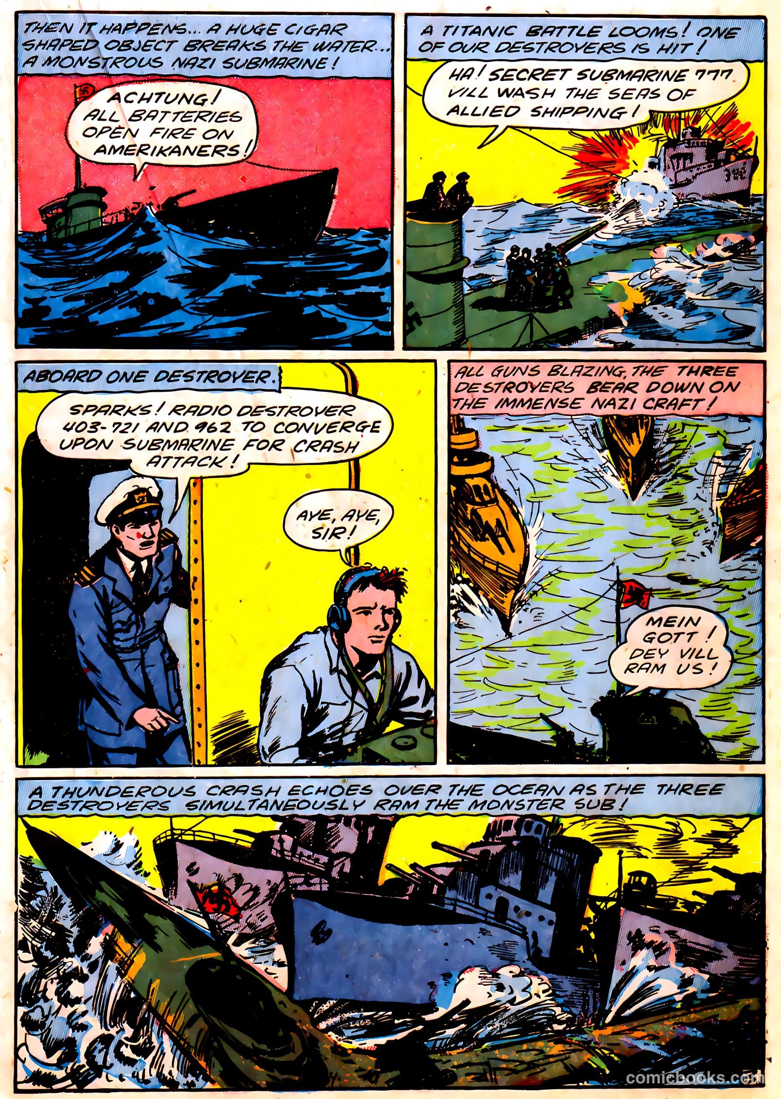 Blue Circle Comics #5 (1944) — page 27 of 52