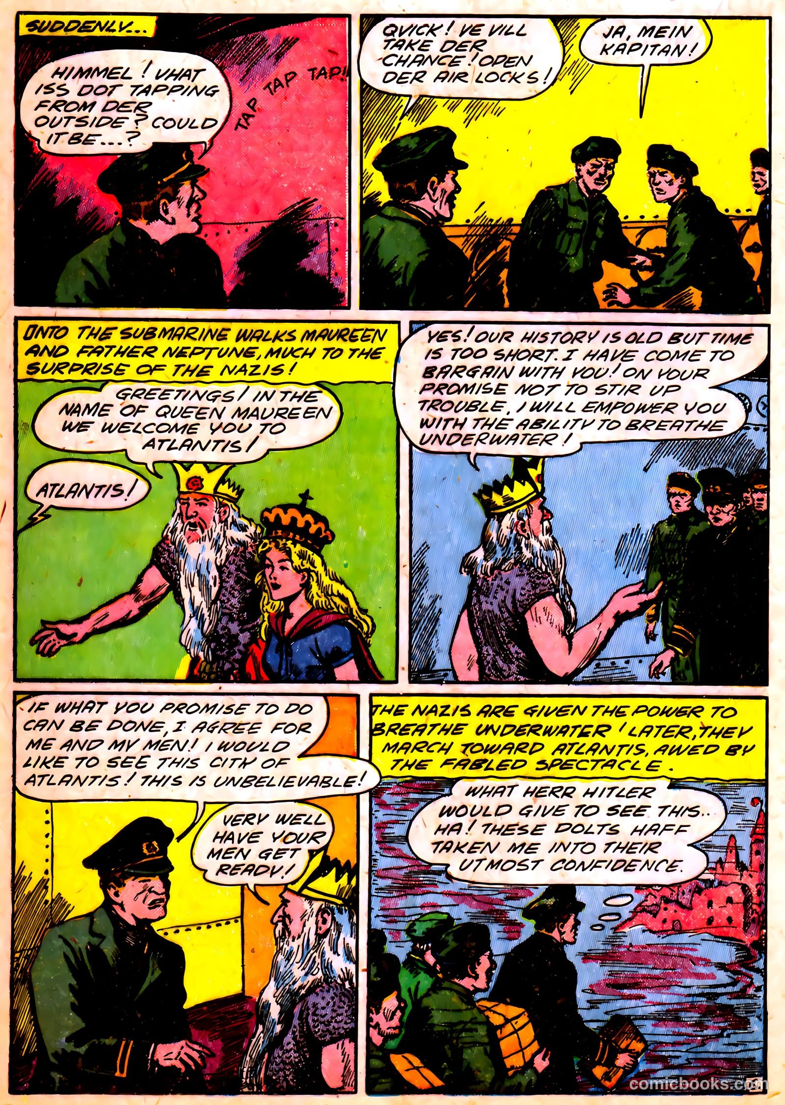 Blue Circle Comics #5 (1944) — page 30 of 52