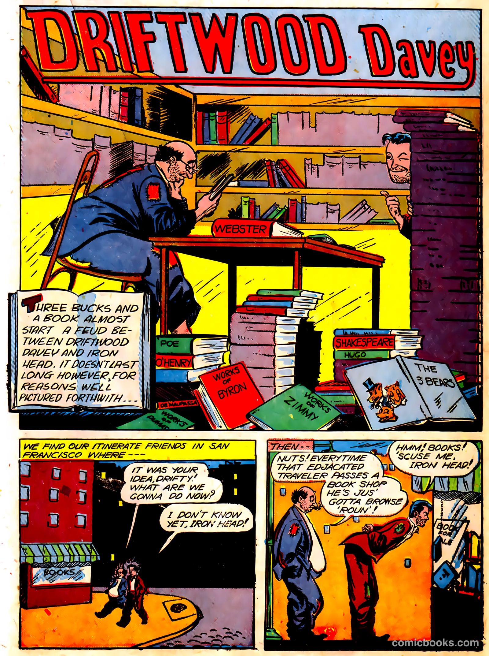 Blue Circle Comics #5 (1944) — page 33 of 52