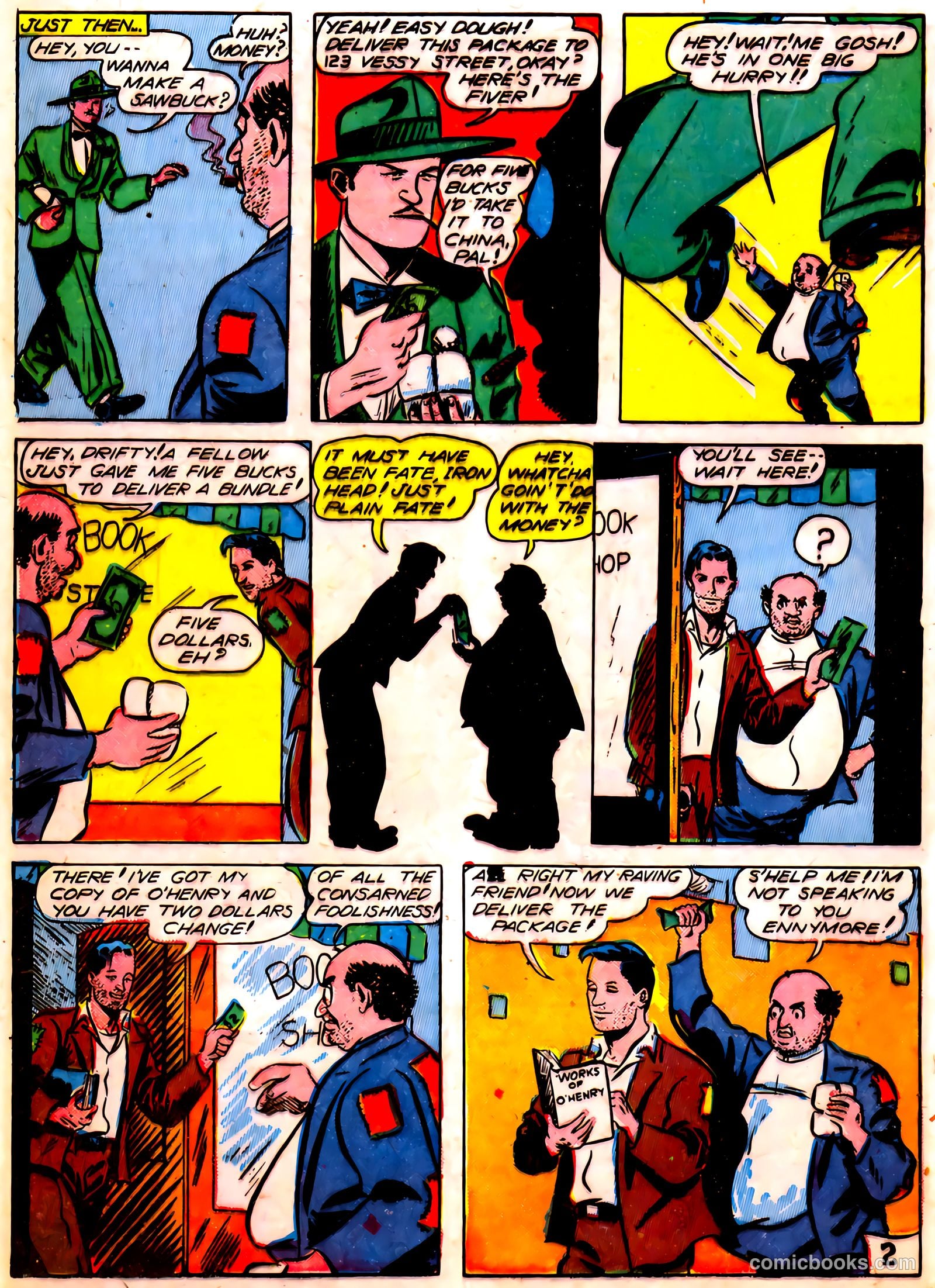 Blue Circle Comics #5 (1944) — page 34 of 52