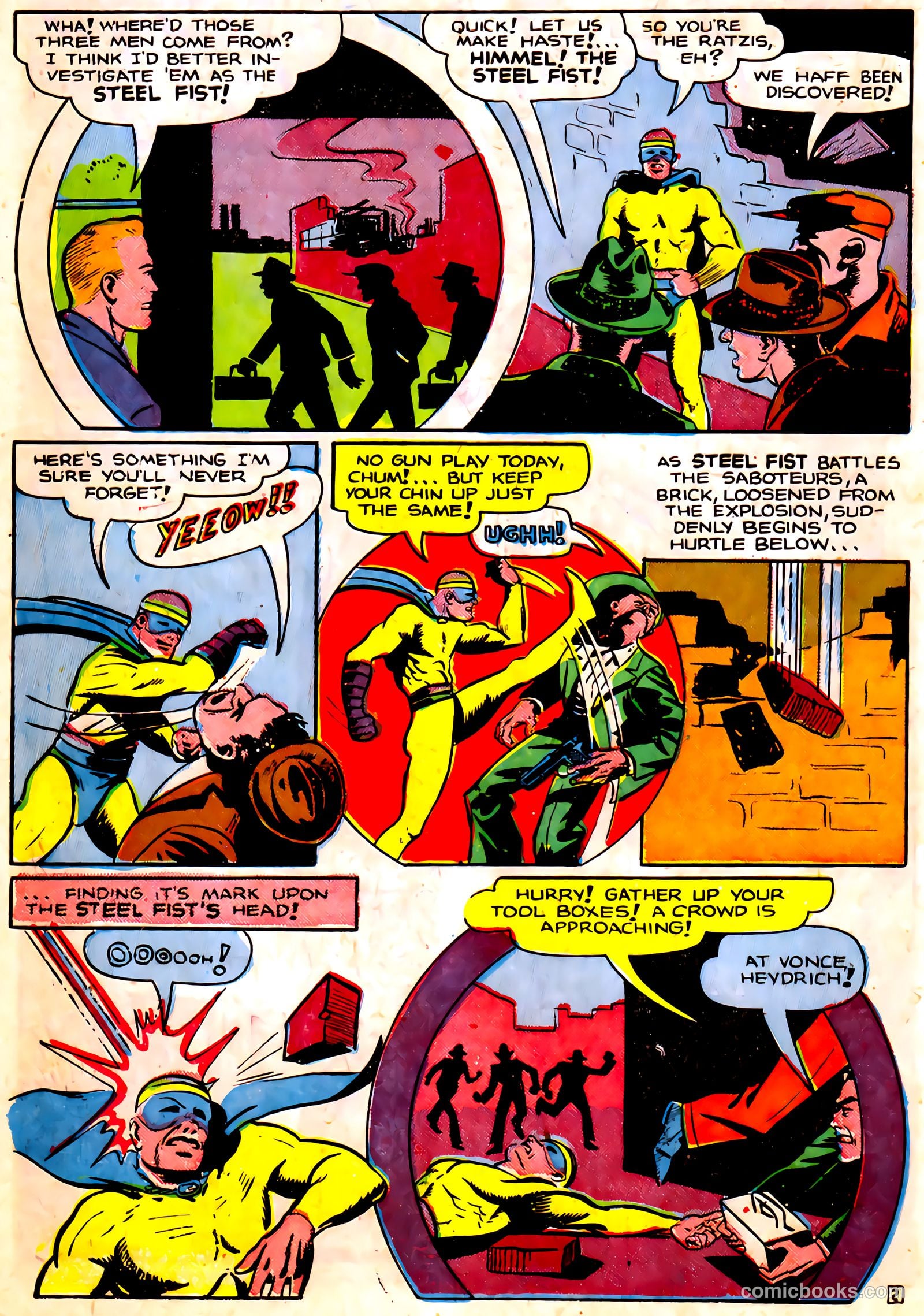 Blue Circle Comics #5 (1944) — page 38 of 52