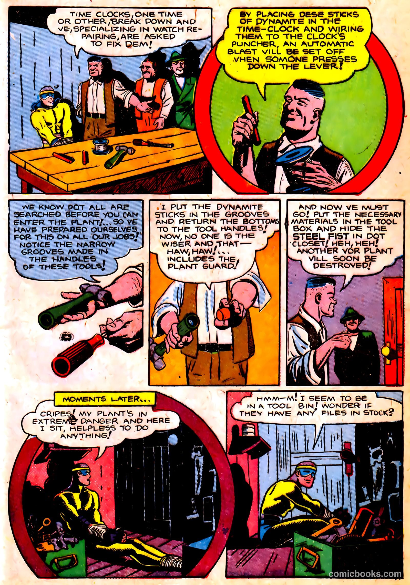 Blue Circle Comics #5 (1944) — page 41 of 52