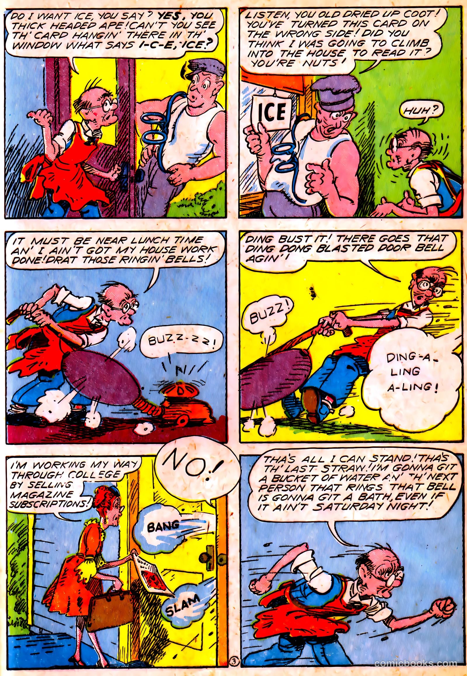 Blue Circle Comics #5 (1944) — page 47 of 52