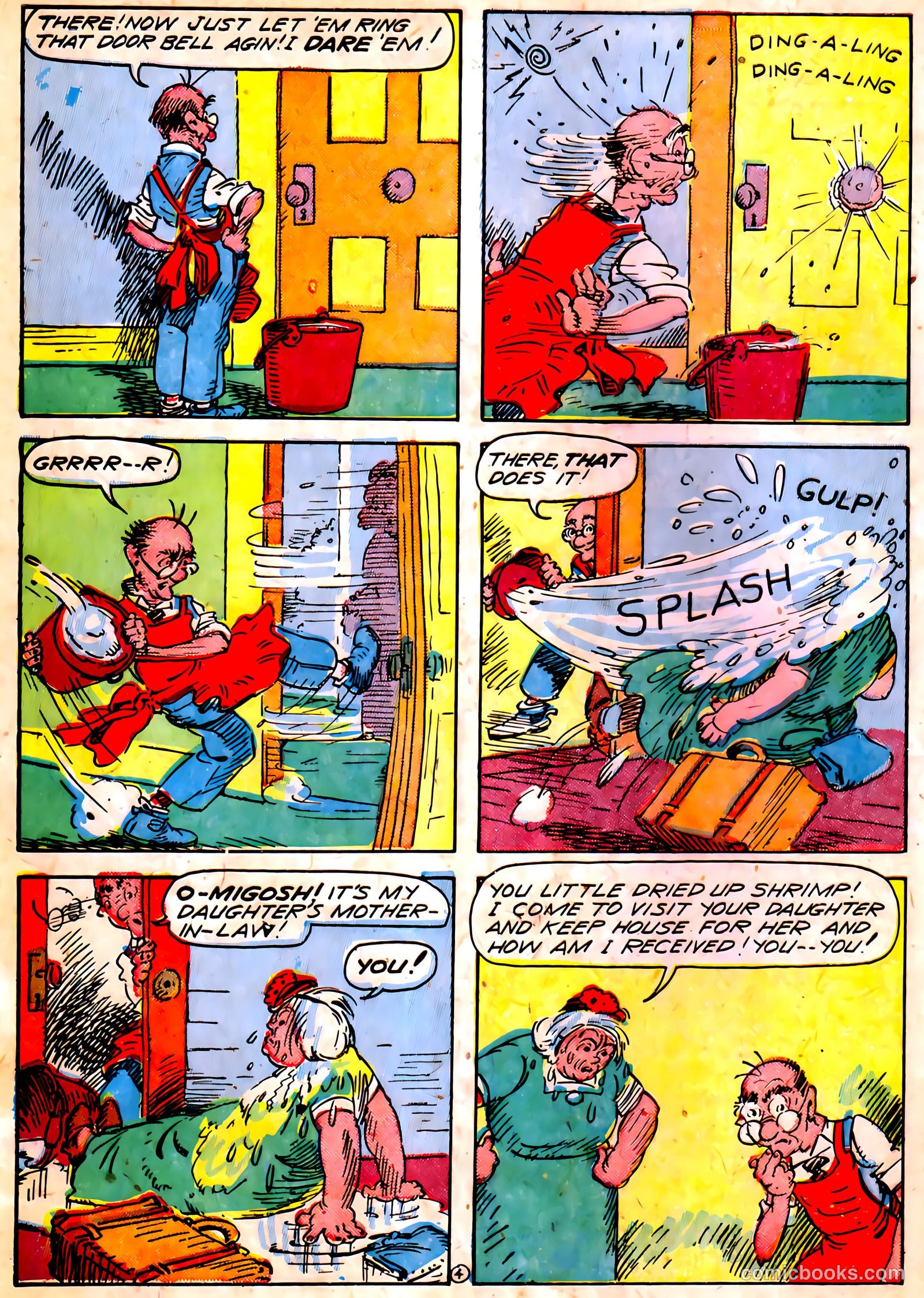 Blue Circle Comics #5 (1944) — page 48 of 52