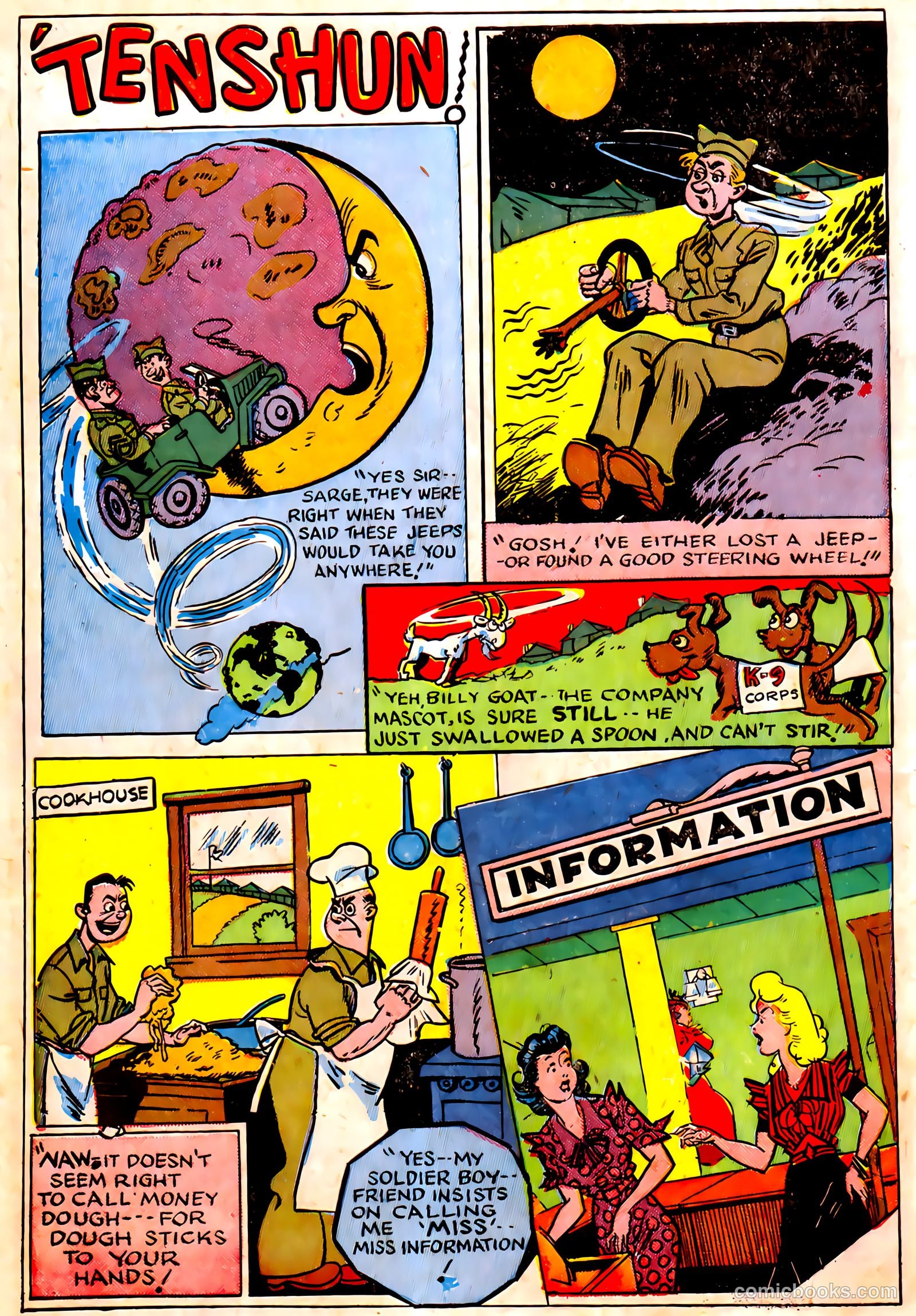 Blue Circle Comics #5 (1944) — page 50 of 52