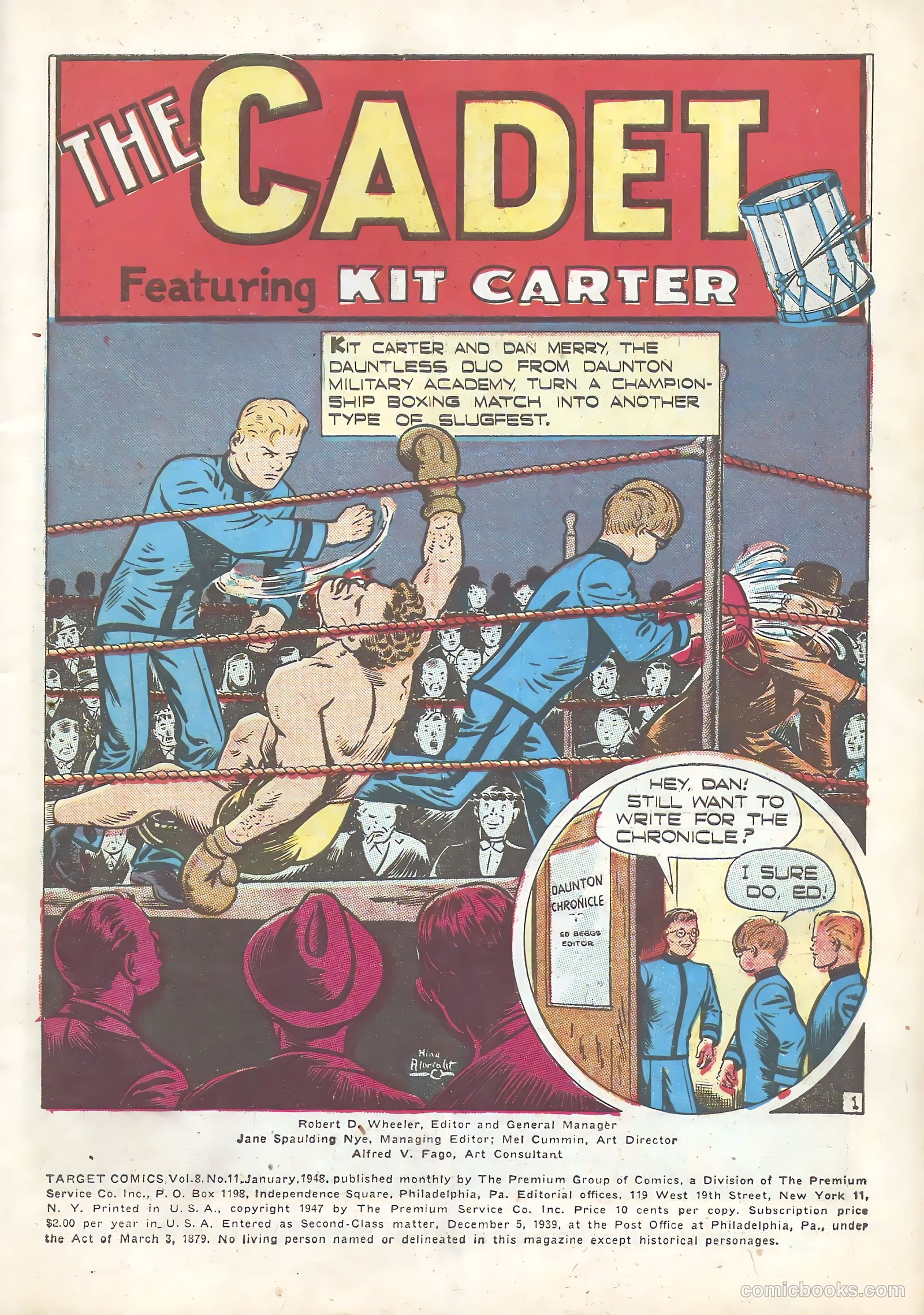 Target Comics #11 (1940) — page 3 of 68