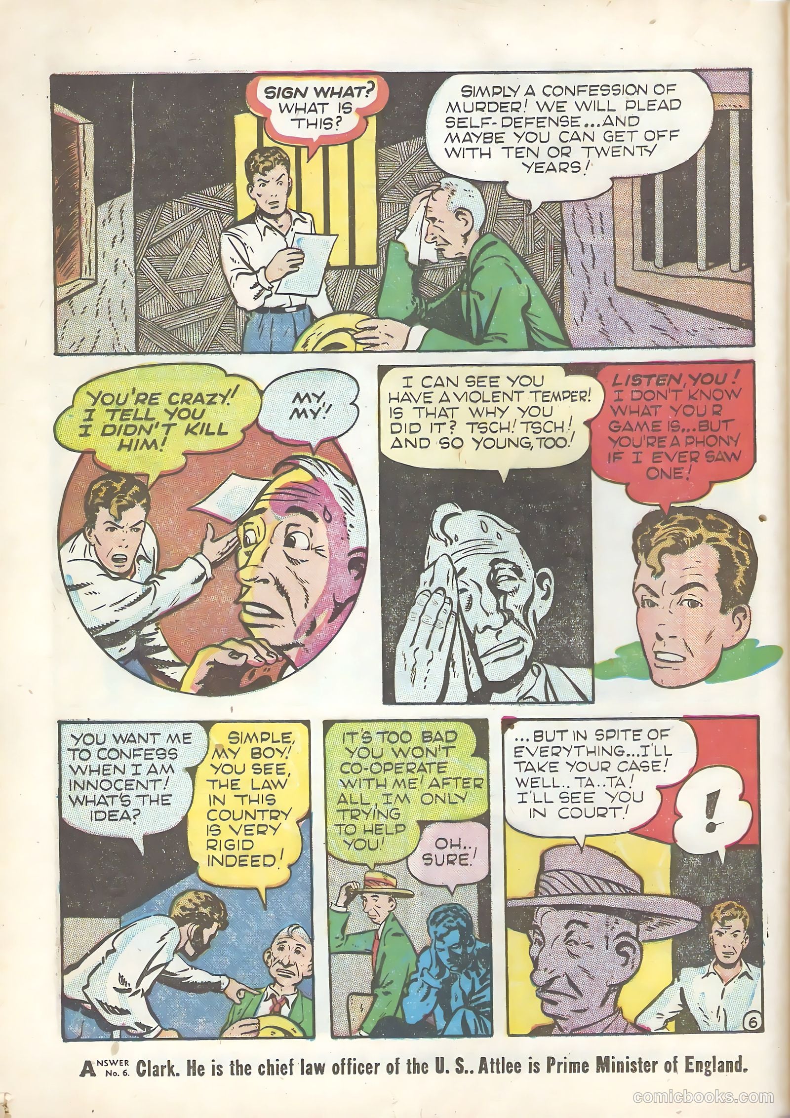 Target Comics #11 (1940) — page 18 of 68